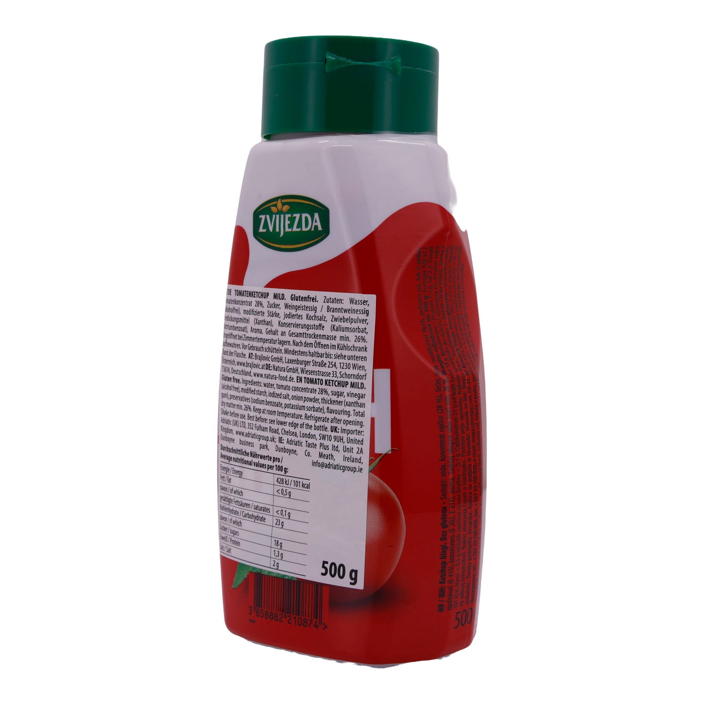 Ketchup Zvijezda | Hafif | Yumuşak Domates Ketçapı | 500g