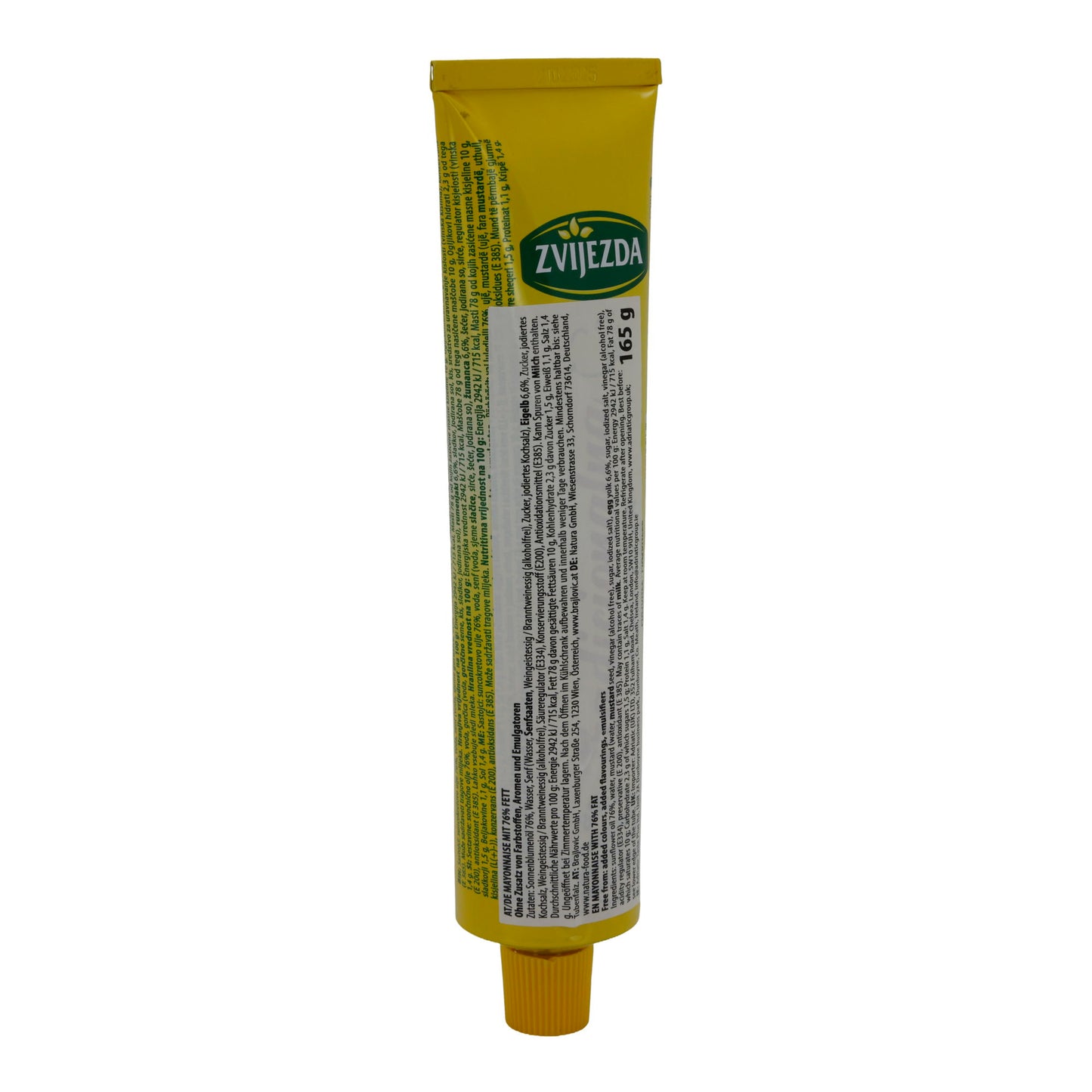 Maionese Zwijezda | Tradizionale | Cremosa, versatile | Tubetto 165g