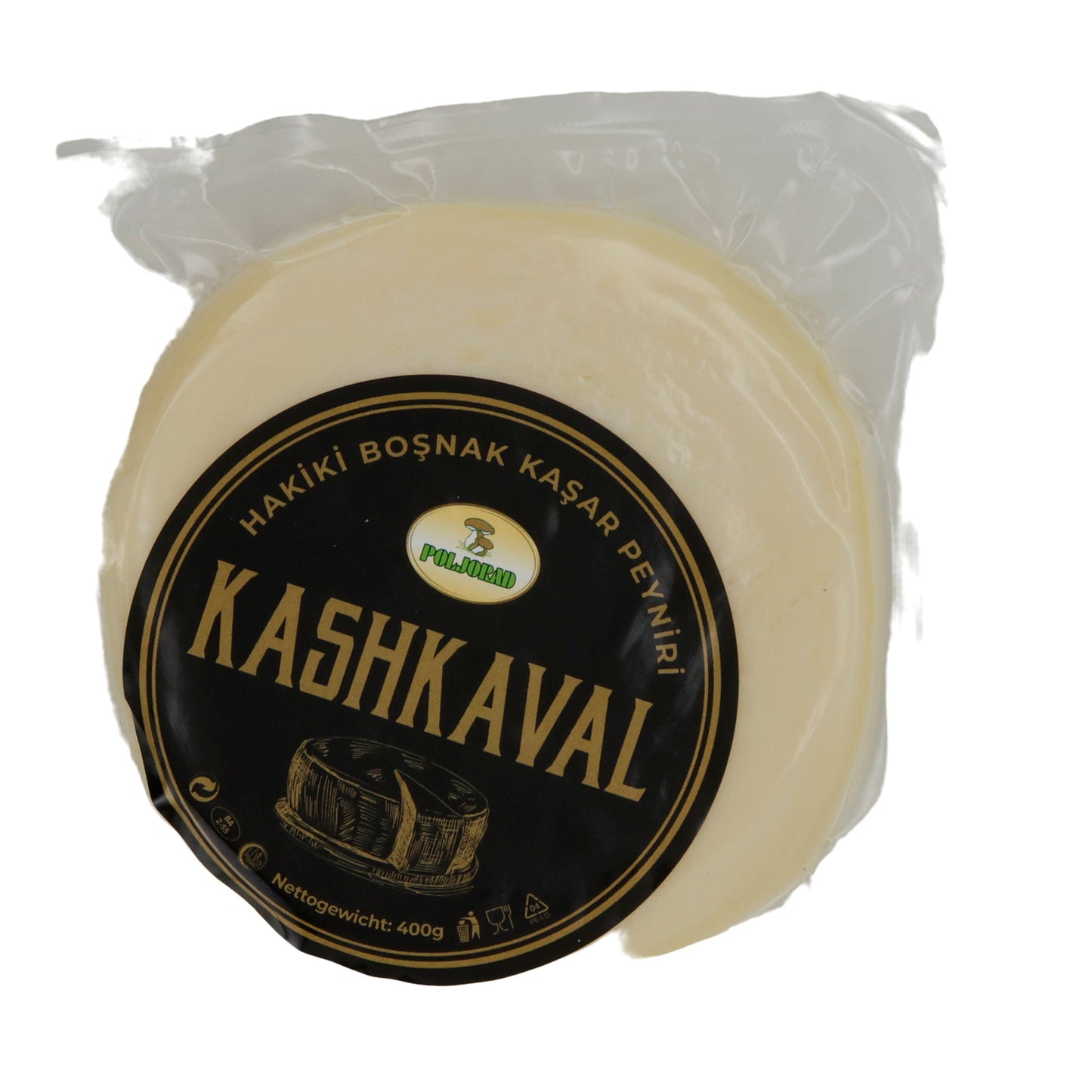 Weichkäse Kashkaval Weichkäse | Traditionell | Halbfester Käse aus Bosnien | 400 g
