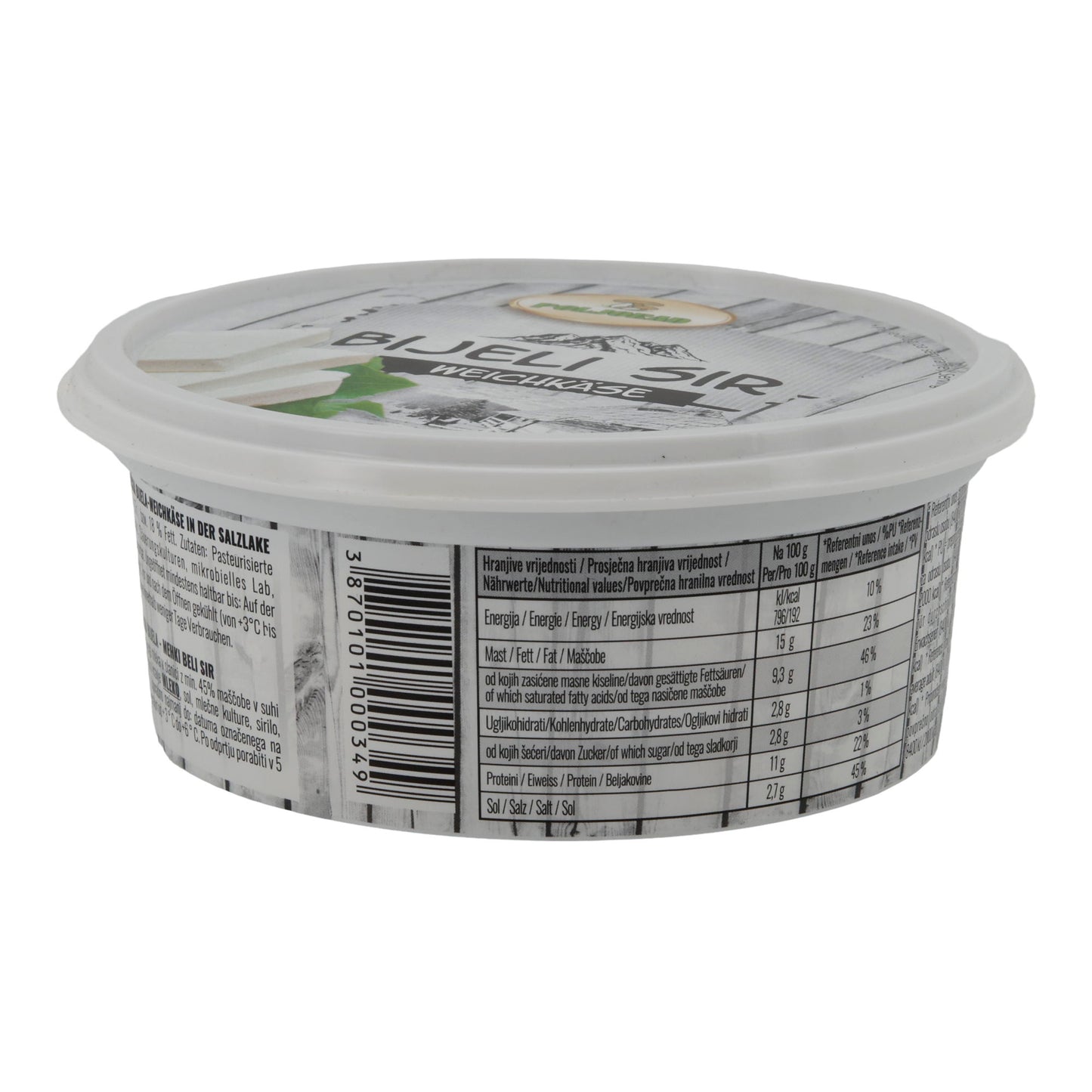 White Cheese Weichkäse – 200 g – Traditional Bosnian cheese in brine