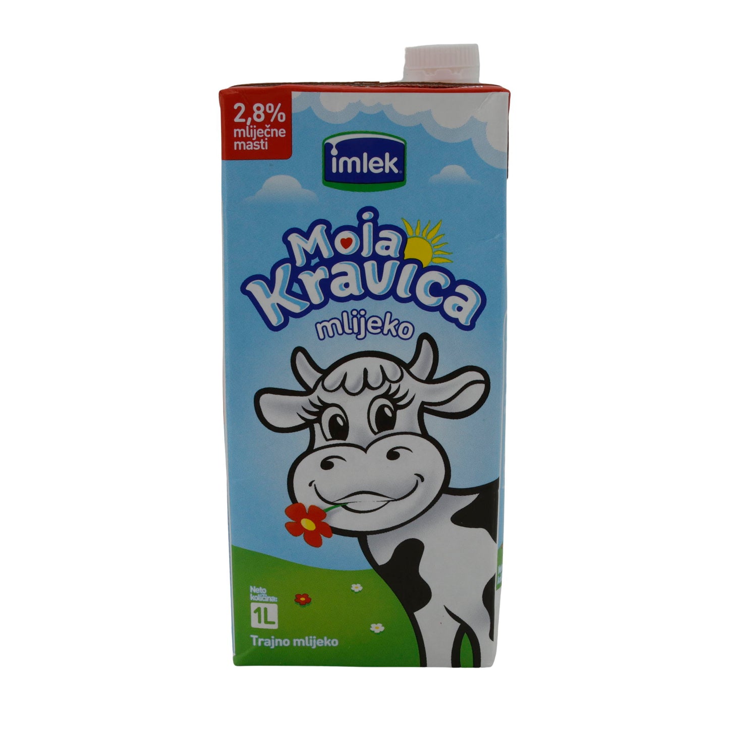 Milch Imlek Moja Kravica Mlijeko | H-Milch | 2,8 % Fett | 1 L