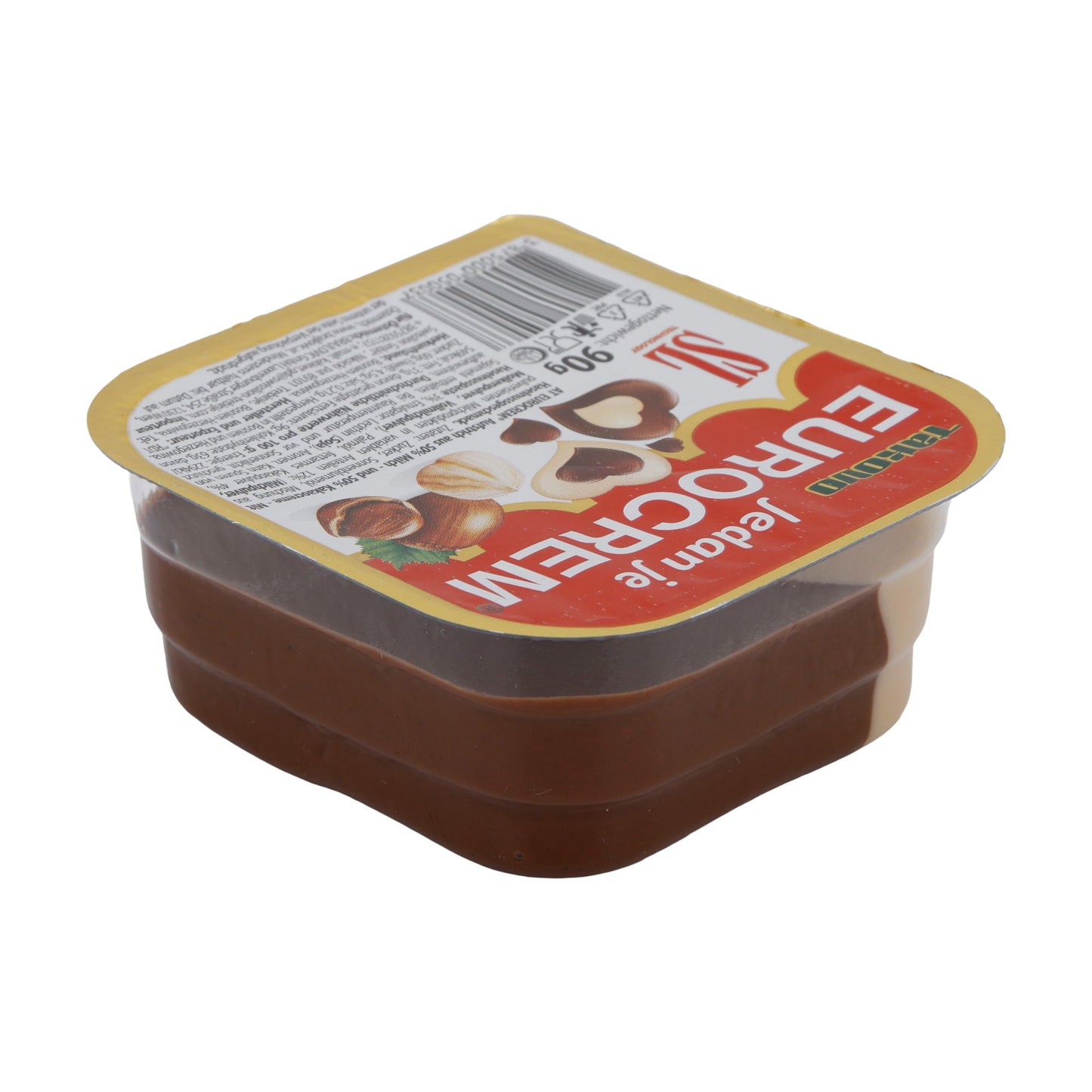 Creme Takovo | Eurocrem | Zweifarbige Milch- und Kakaocreme für den perfekten Genuss | 90 g