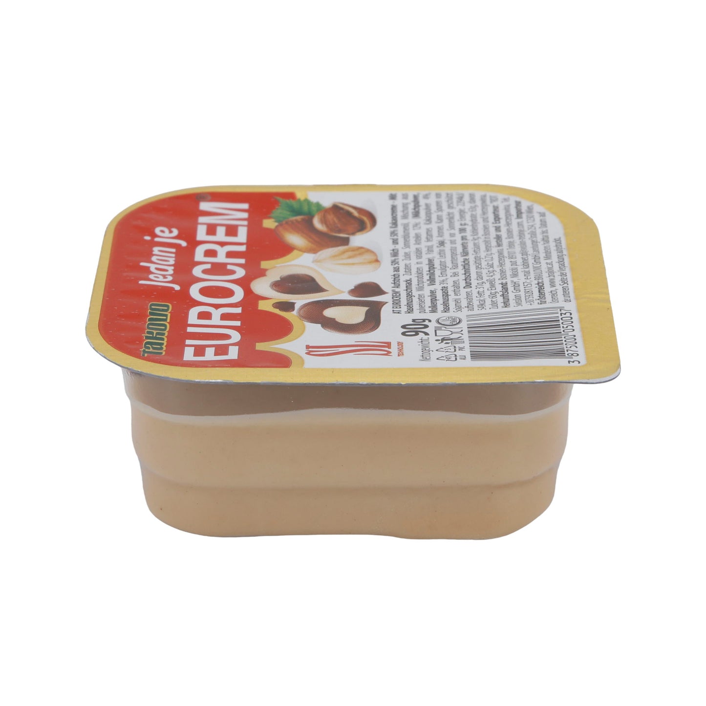 Creme Takovo | Eurocrem | Zweifarbige Milch- und Kakaocreme für den perfekten Genuss | 90 g
