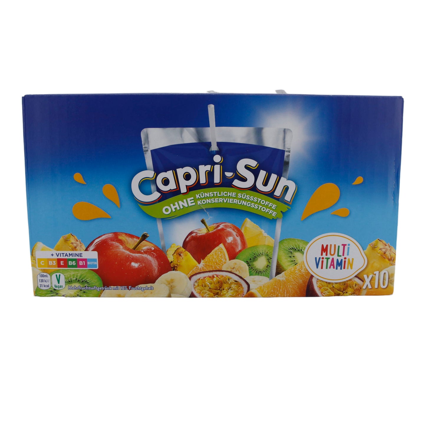 Fruchtsaft Capri-Sun | Multivitamin | Fruchtsaftgetränk | 10 x 200 ml