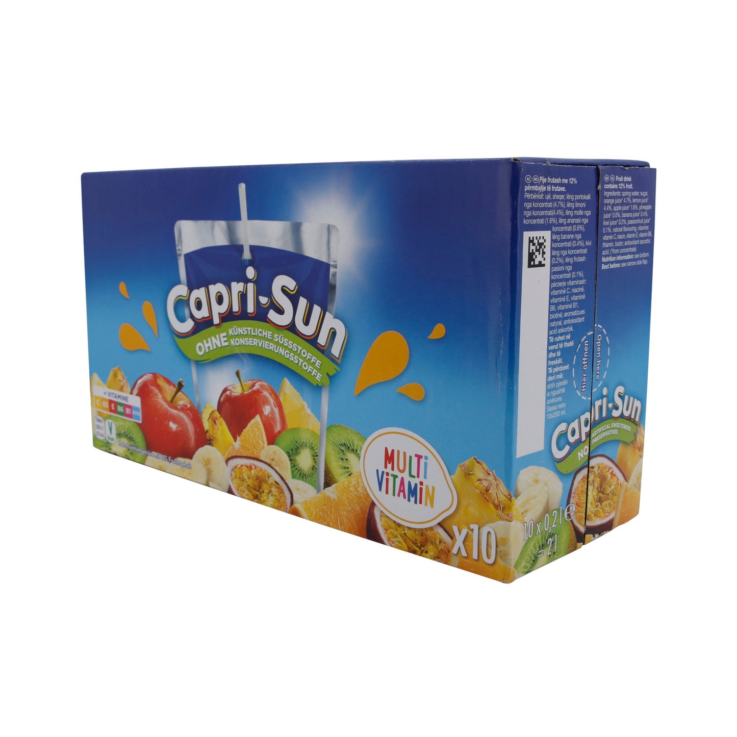Fruchtsaft Capri-Sun | Multivitamin | Fruchtsaftgetränk | 10 x 200 ml