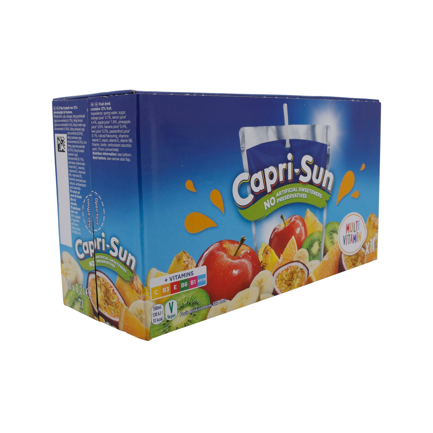 Fruchtsaft Capri-Sun | Multivitamin | Fruchtsaftgetränk | 10 x 200 ml