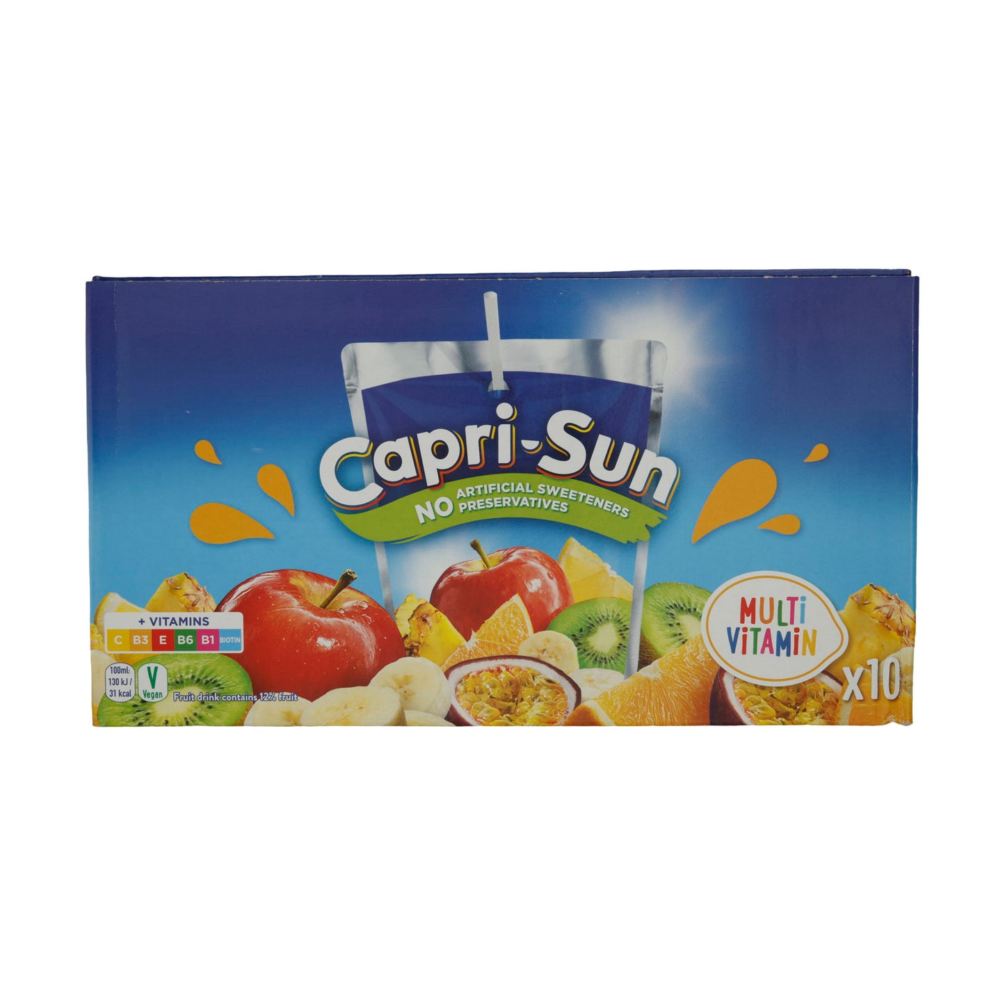 Fruchtsaft Capri-Sun | Multivitamin | Fruchtsaftgetränk | 10 x 200 ml