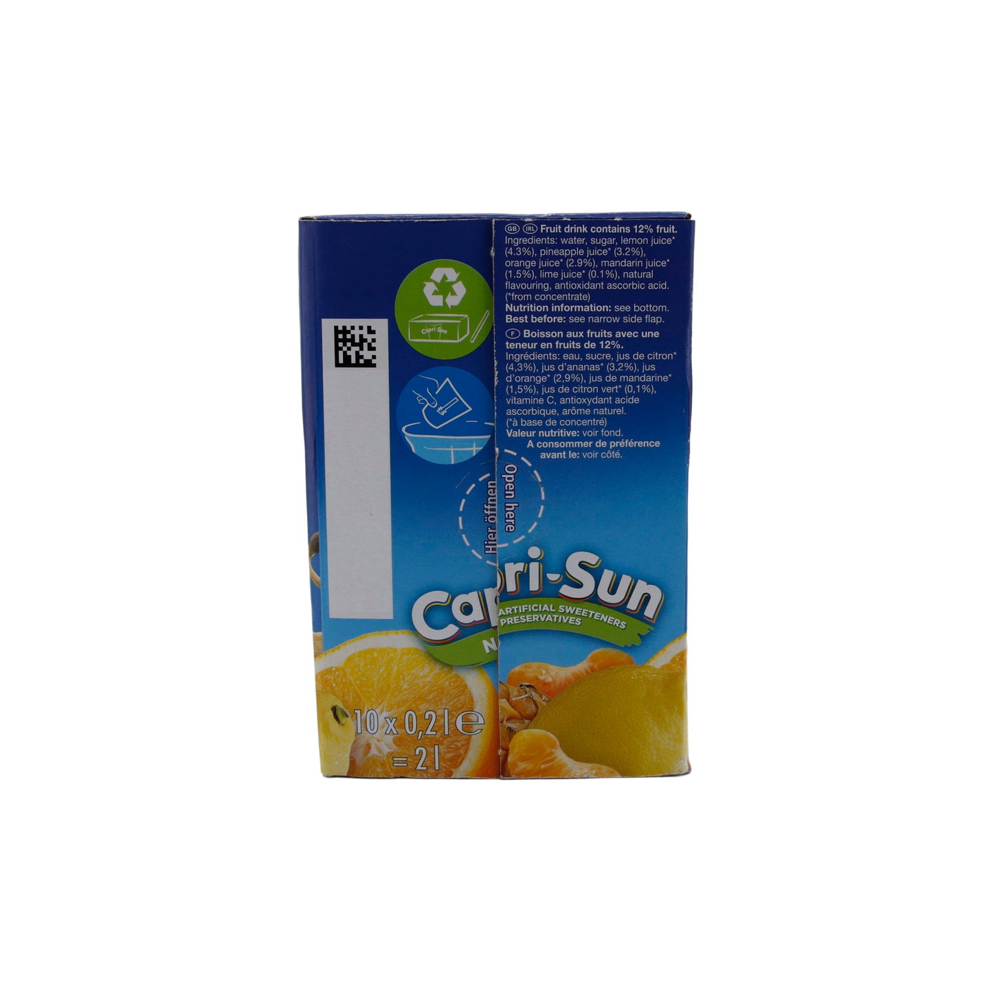 Fruchtsaft Capri-Sun | Safari Fruits | Fruchtsaftgetränk | 10 x 200 ml