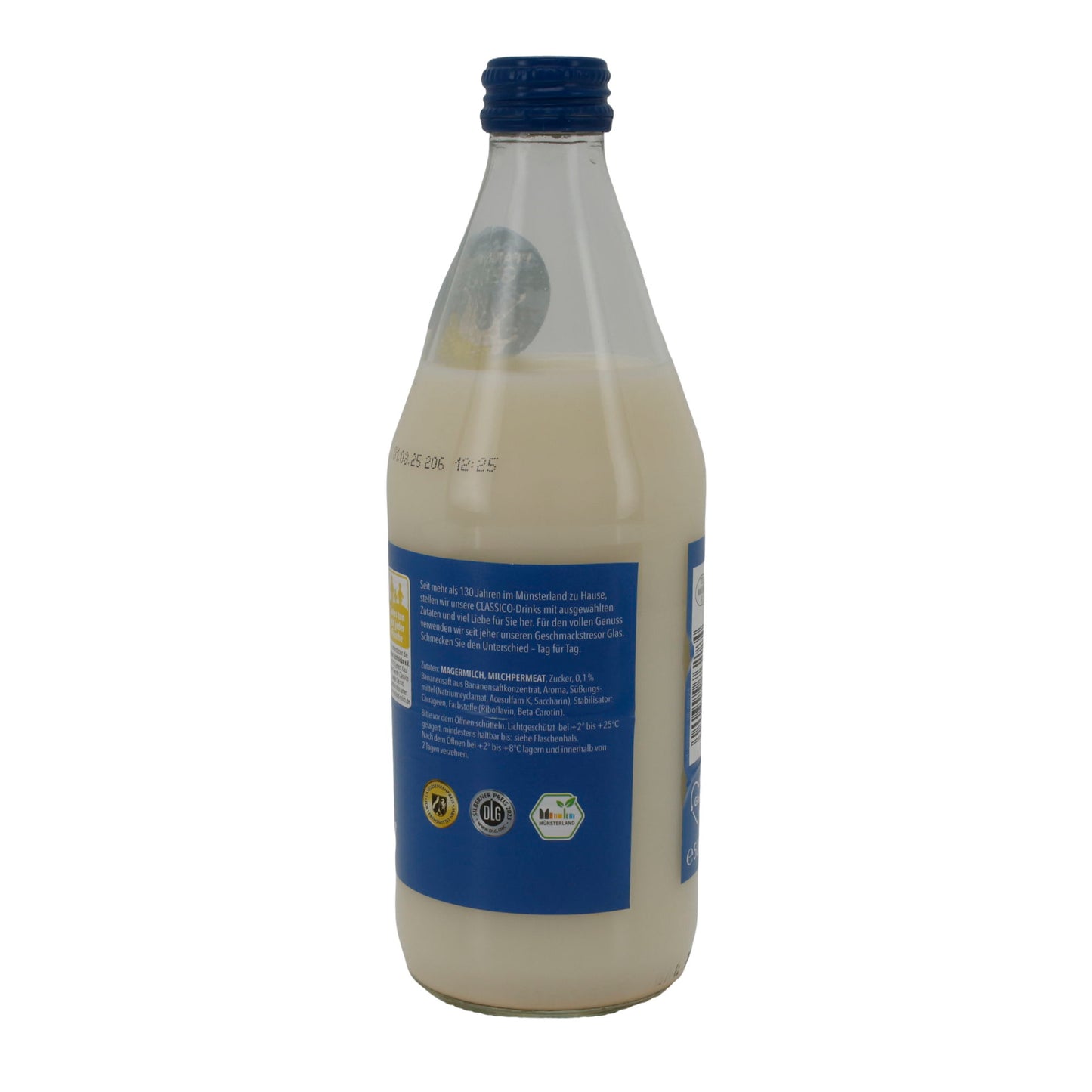 Münsterland Classico Muz Aromalı Süt Karışımı | Kremamsı | Muz Aromalı | 500 ml