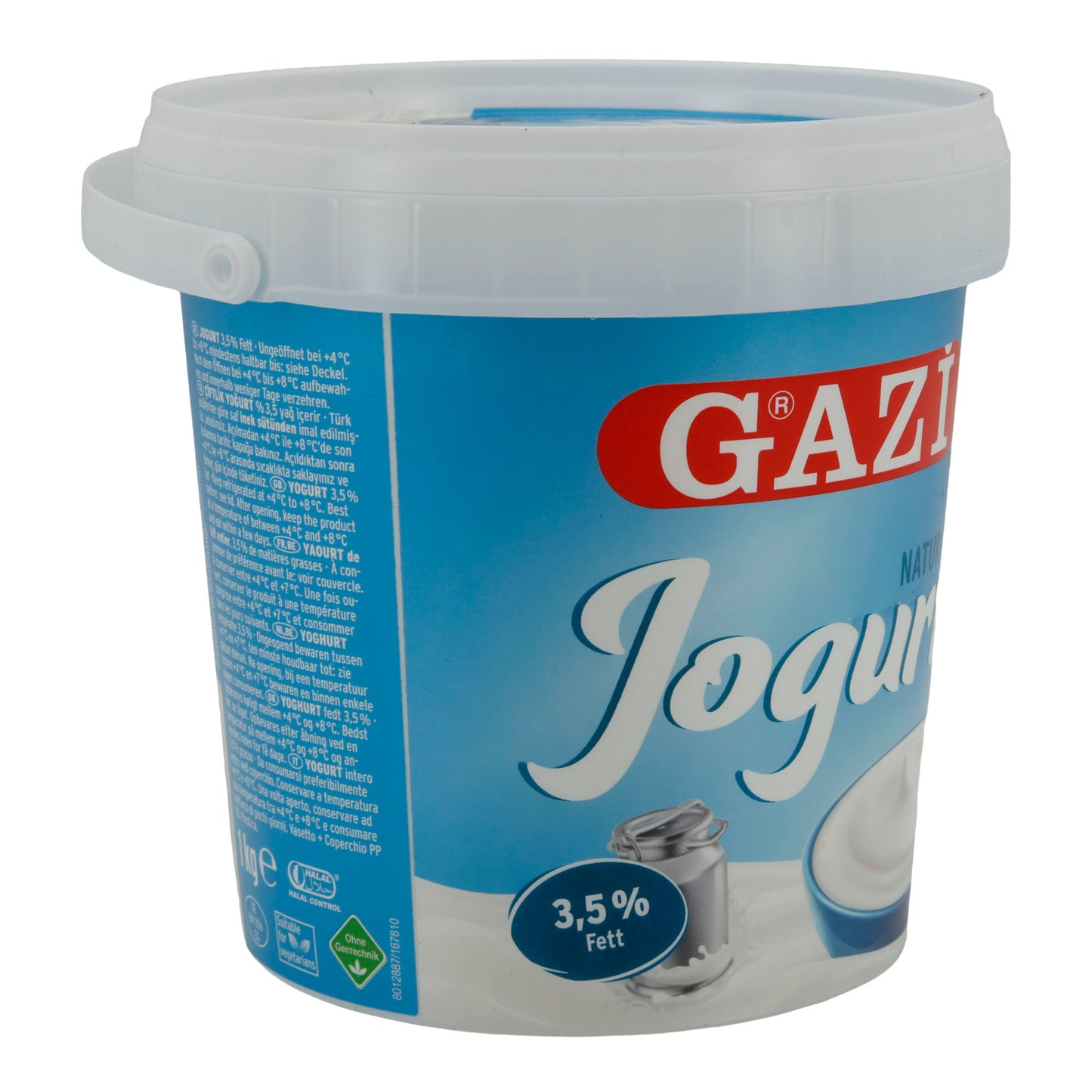 Naturyoğurt Gazi | Kremamsı Yoğurt | %3,5 Yağ | 1 kg