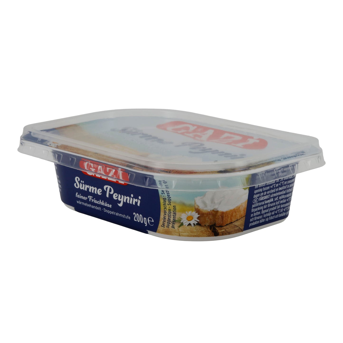 Gazi Cream Cheese Spread | Cream Cheese | Fine, spreadable double cream cream cheese | 200 g