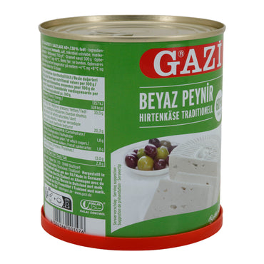 Hirtenkäse Gazi Beyaz Peynir | Traditioneel | 60% vet i. Tr. in pekel | 750 g