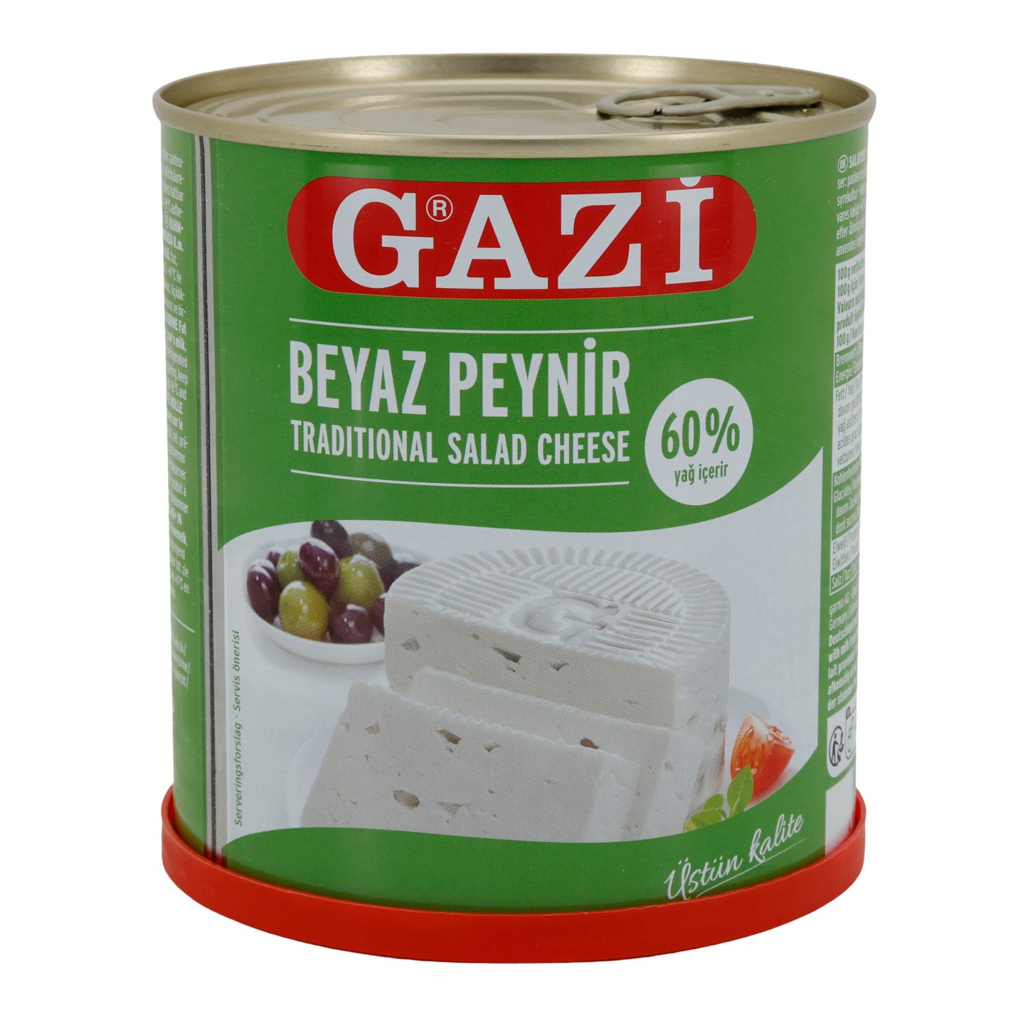 Hirtenkäse Gazi Beyaz Peynir | Traditioneel | 60% vet i. Tr. in pekel | 750 g
