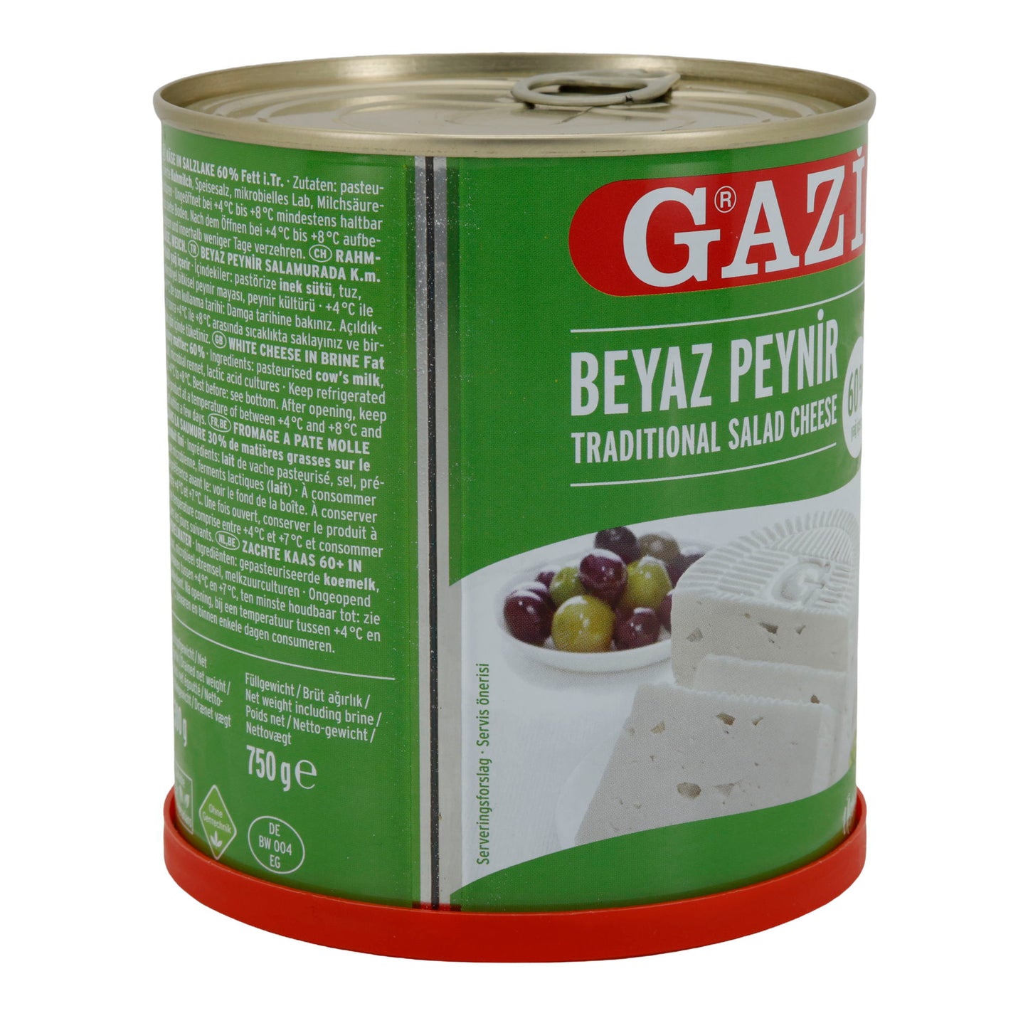 Hirtenkäse Gazi Beyaz Peynir | Traditioneel | 60% vet i. Tr. in pekel | 750 g