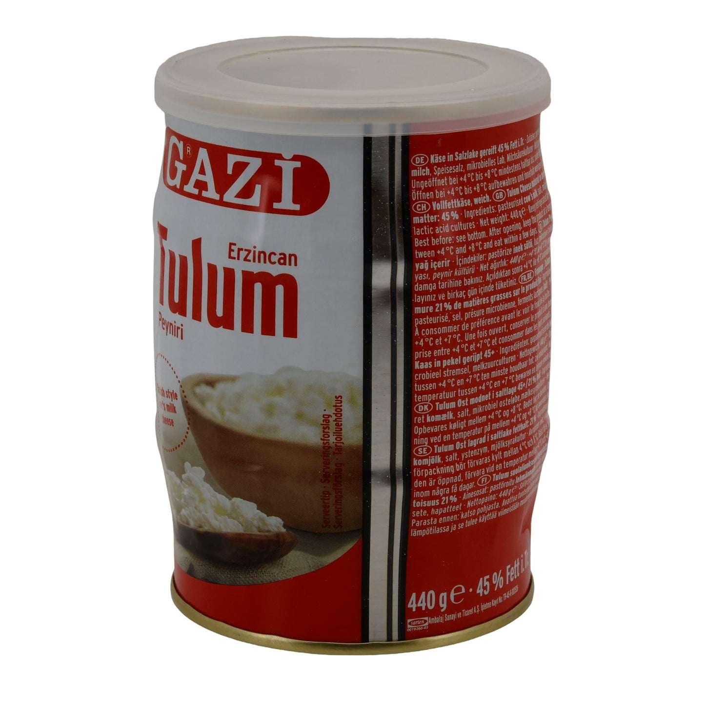 Formaggio Gazi Erzincan Tulum Peyniri | Tradizionale | Formaggio nomade turco in salamoia | 440 g