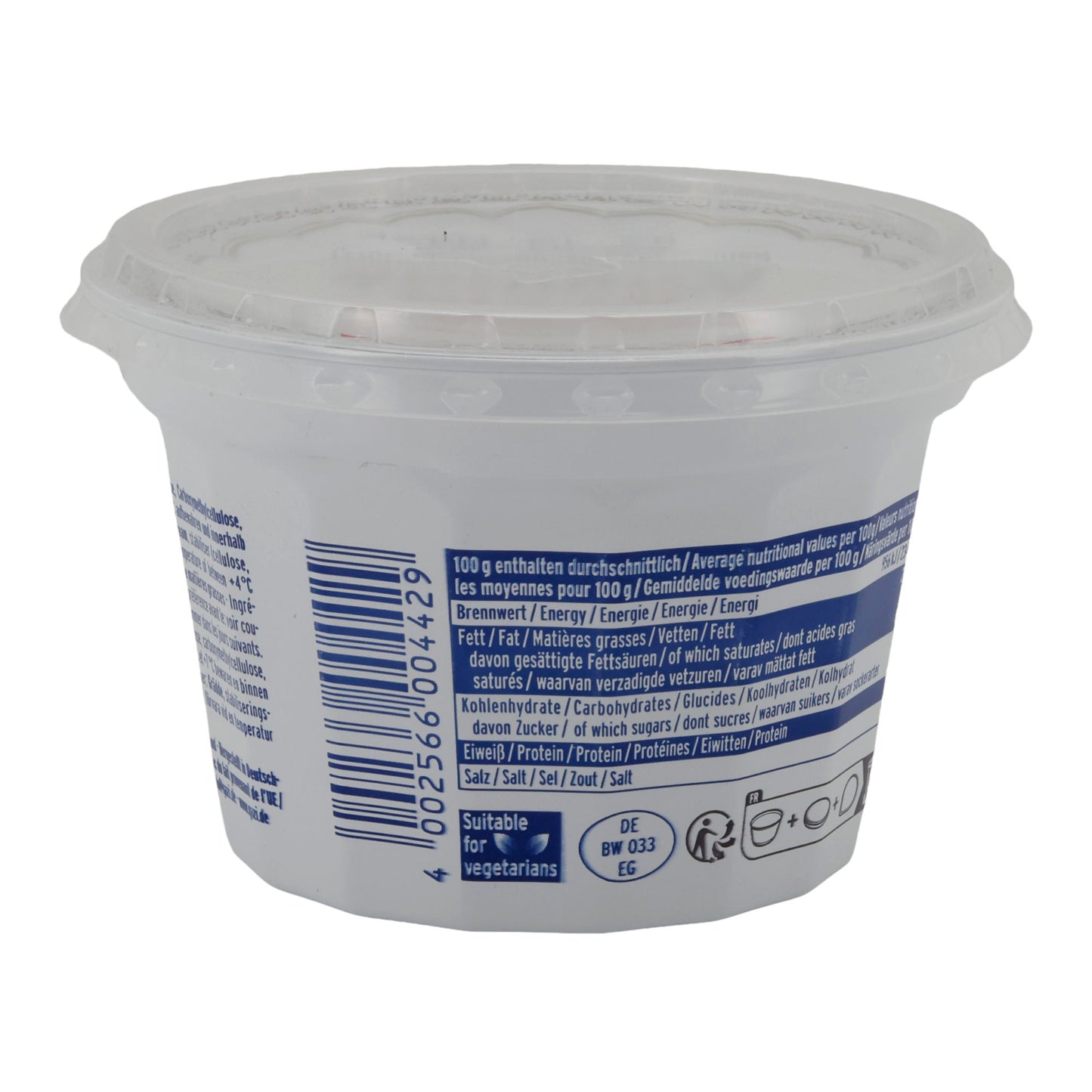 Sauerrahm Milochka Crème aigre | Sauerrahm | Crémeux avec 20% de matière grasse | Pot de 400 g