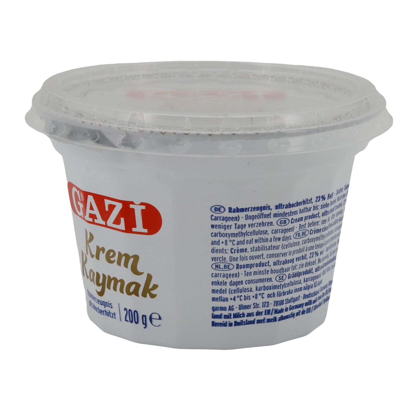 Sauerrahm Milochka Saure Sahne | Sauerrahm | Cremig mit 20% Fett | 400 g Becher GAZI