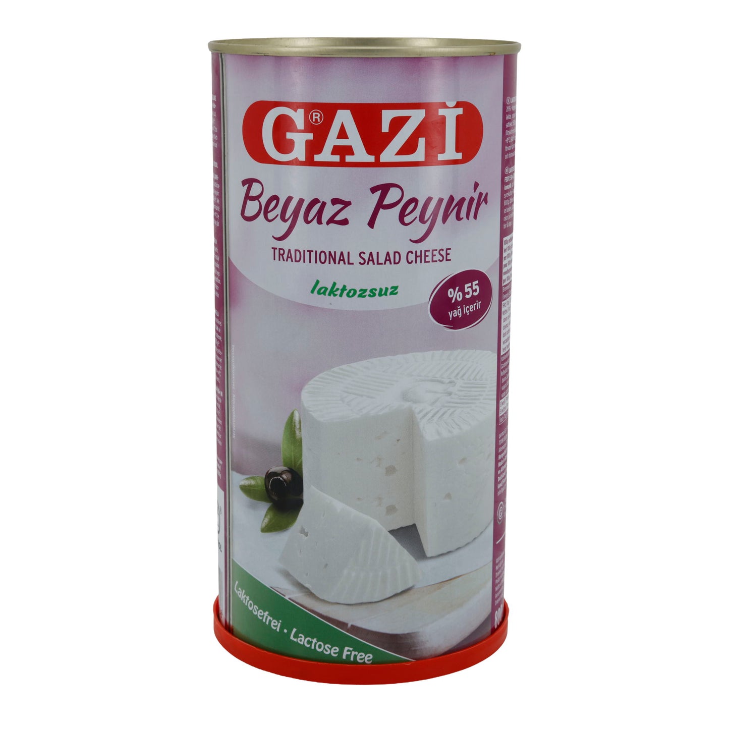 Hirtenkäse Gazi Beyaz Peynir Lactosevrij | Traditioneel | 55% vet i. Tr. in pekel | 1500 g