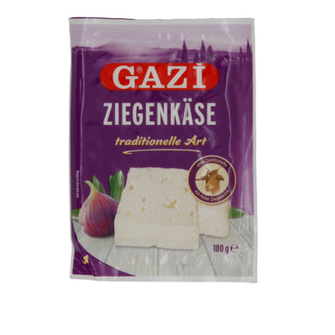 Ziegenkäse Gazi | Traditionelle Art | Authentischer Genuss, aus Ziegenmilch | 180g GAZI