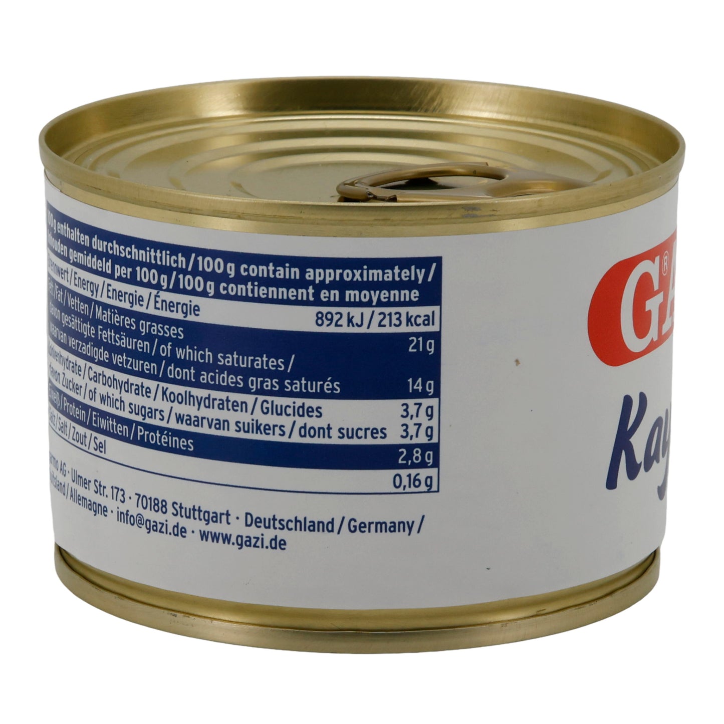 Kaymak Gazi | Prodotto lattiero-caseario | Prodotto cremoso a base di panna | 155g
