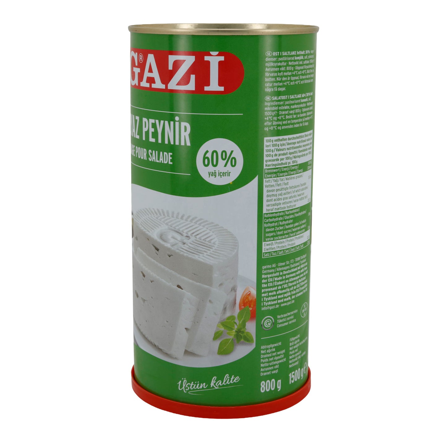 Hirtenkäse Gazi Beyaz Peynir | 60 % vet i. Tr. | Traditioneel | 1500 g