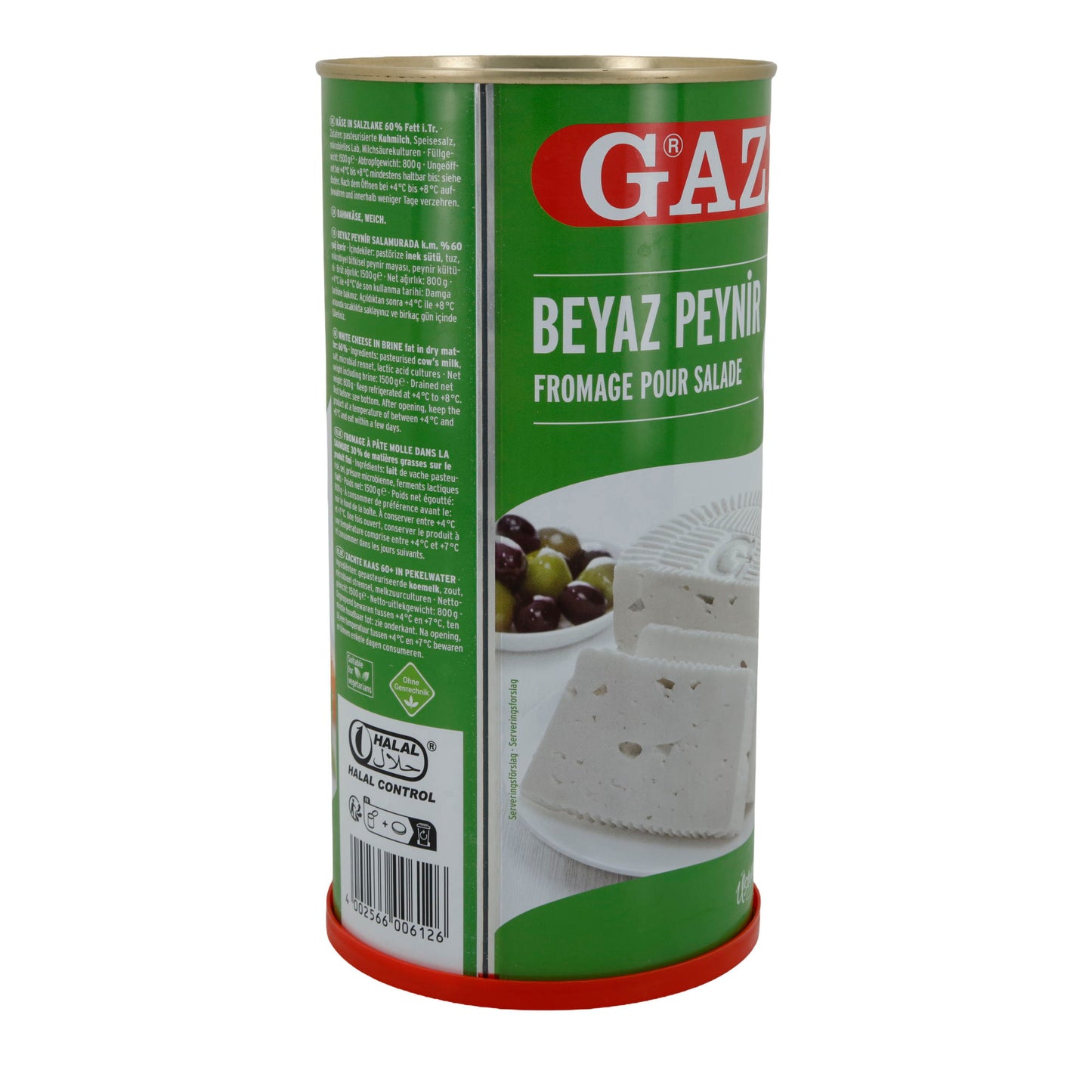 Hirtenkäse Gazi Beyaz Peynir | 60 % vet i. Tr. | Traditioneel | 1500 g