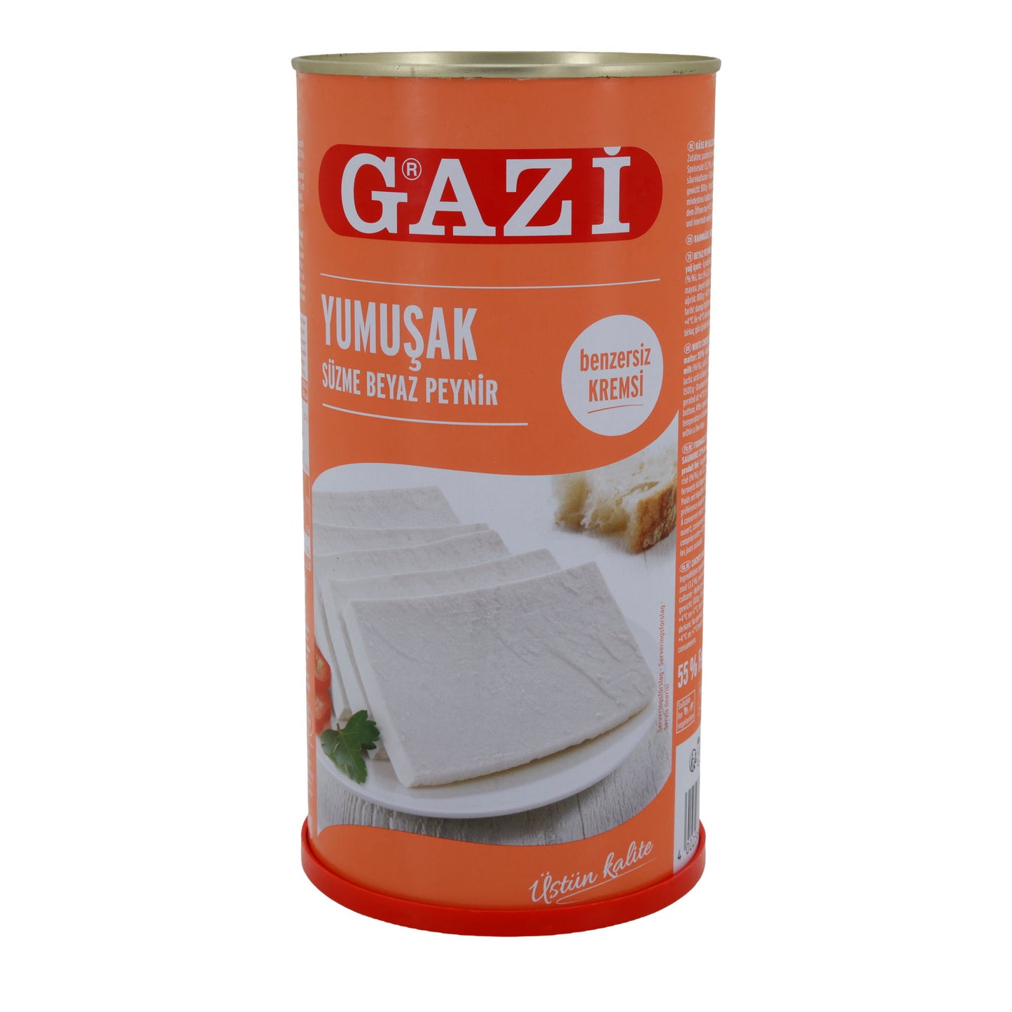 Weichkäse Gazi Yumuşak Cremiger Weichkäse | Besonders cremig | 55 % Fett i. Tr. | 1500 g