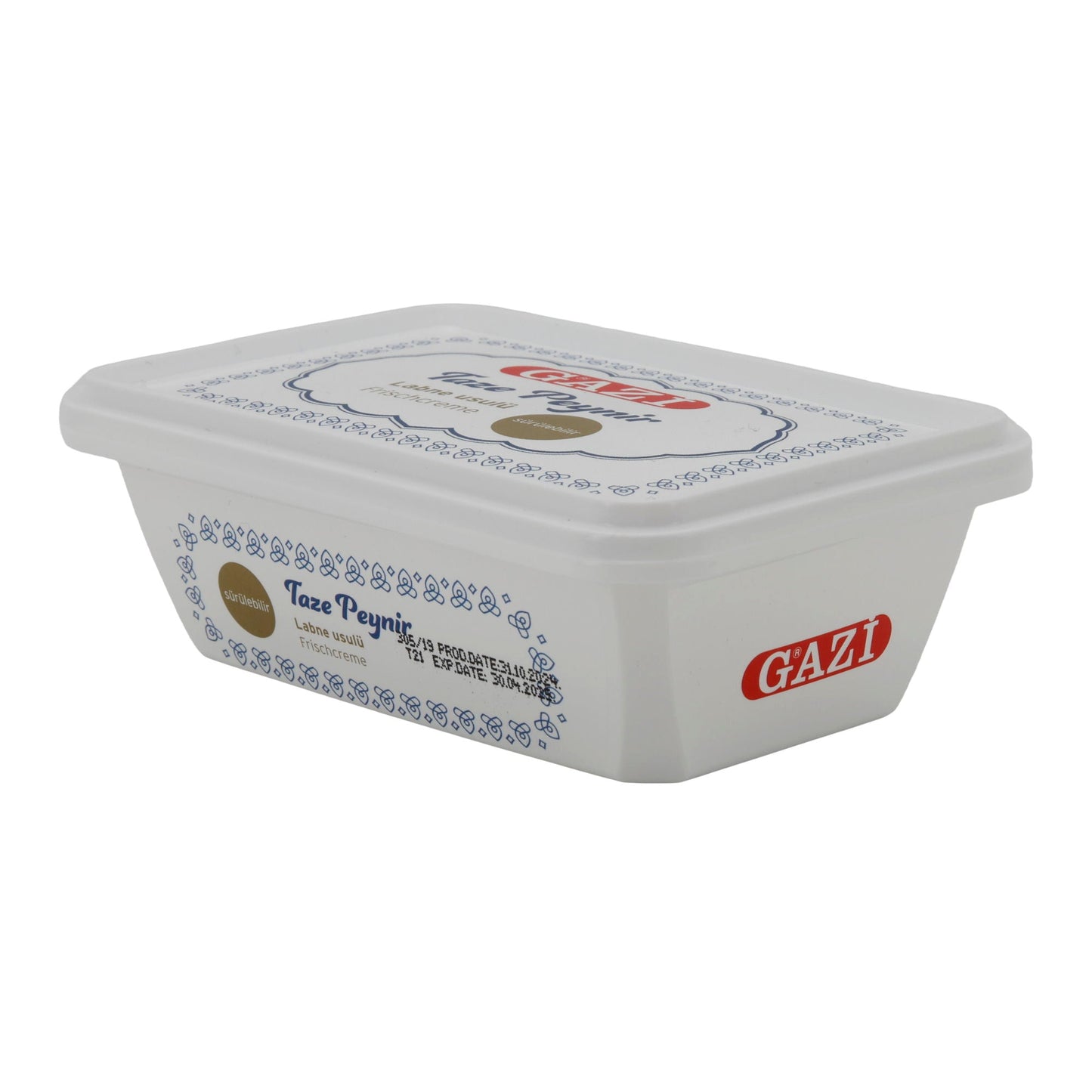 Frischcreme Gazi Taze Peynir Labne usulü | Frischcreme | Nach Labne-Art, streichfähig | 200 g GAZI