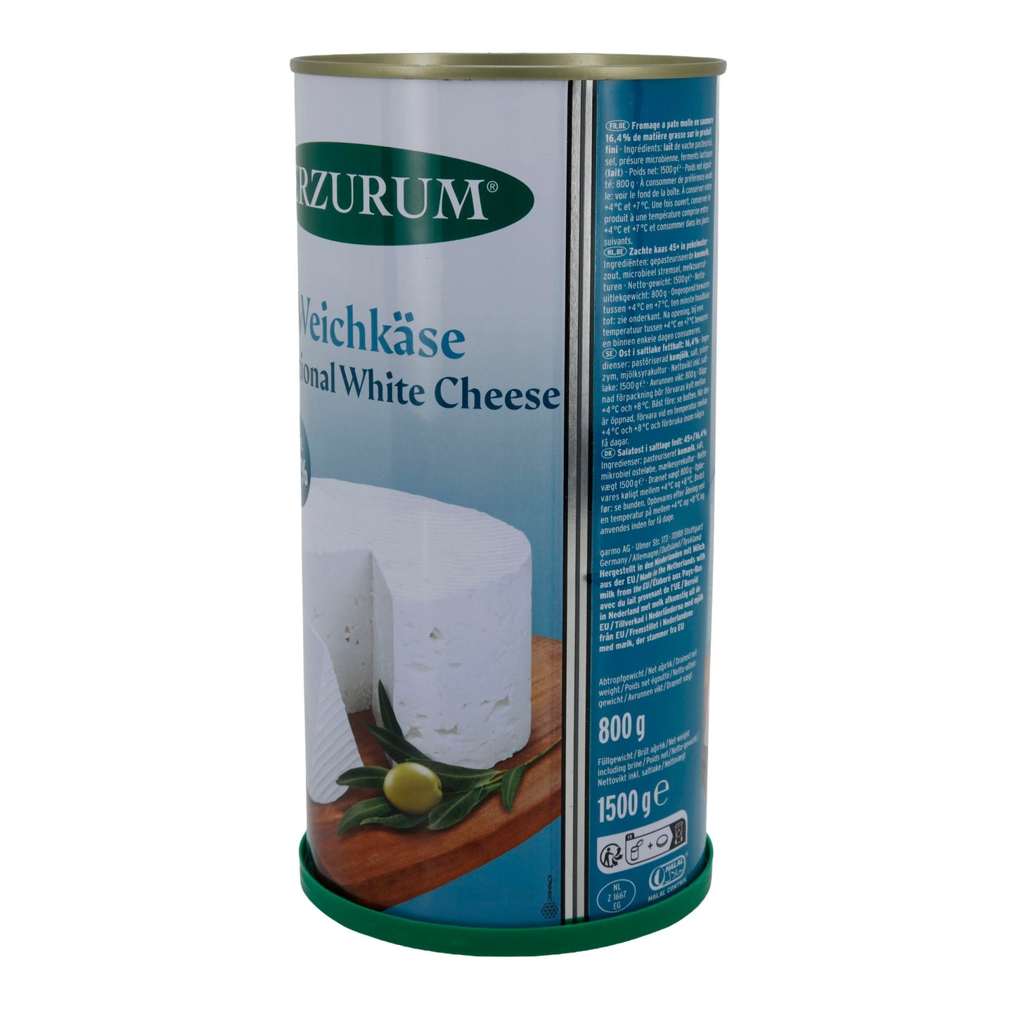 Weißkäse Erzurum | Weißkäse in Salzlake | Traditionell mit 45 % Fett i. Tr. | 1500 g ERZURUM