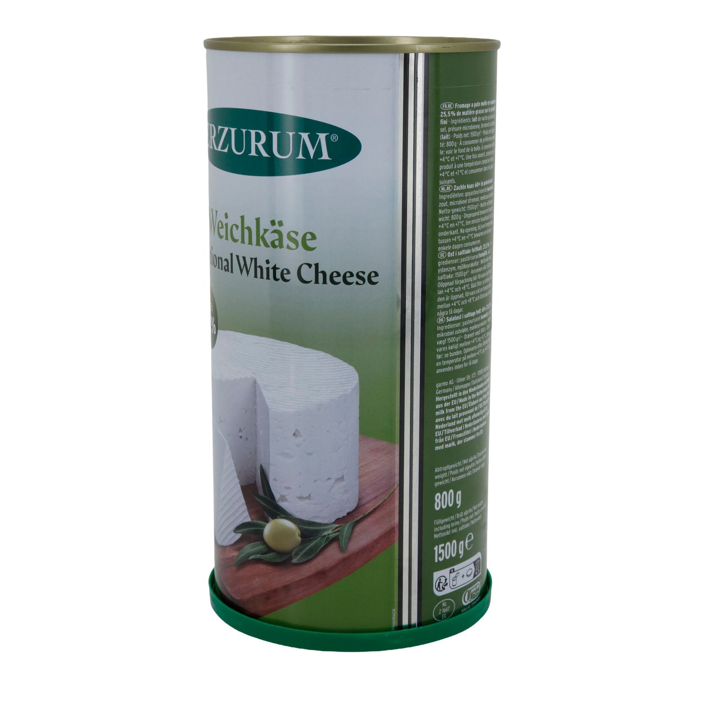 Weißkäse Erzurum | Weißkäse in Salzlake | Traditioneller Weißkäse mit 60 % Fett i. Tr. | 1500 g ERZURUM