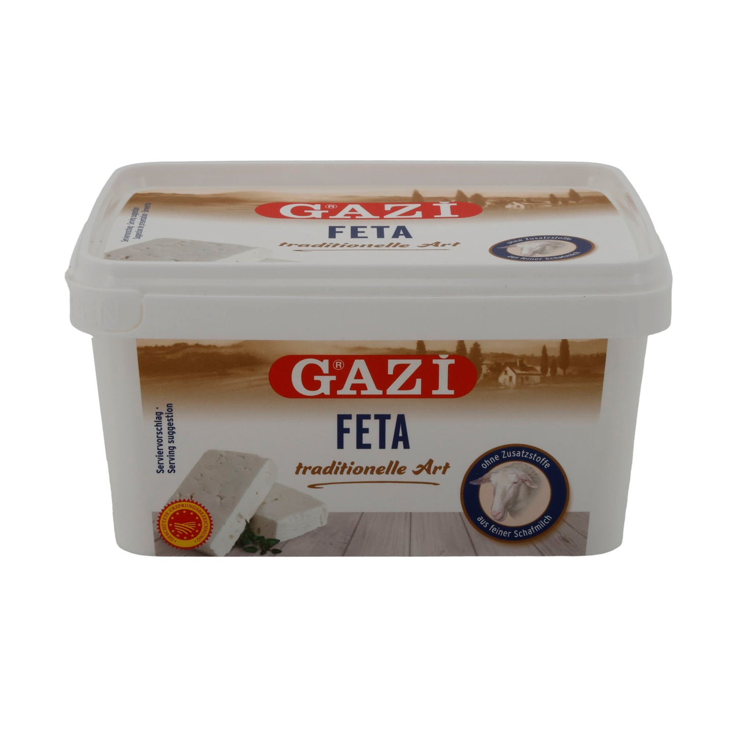 Formaggio Feta Gazi | Tradizionalmente stagionato | Feta greco | 550 g