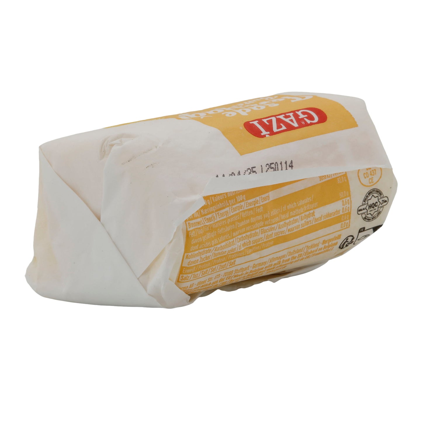 Tereyağı Butter Gazi | Ungesalzene Halal-Butter | 250 g