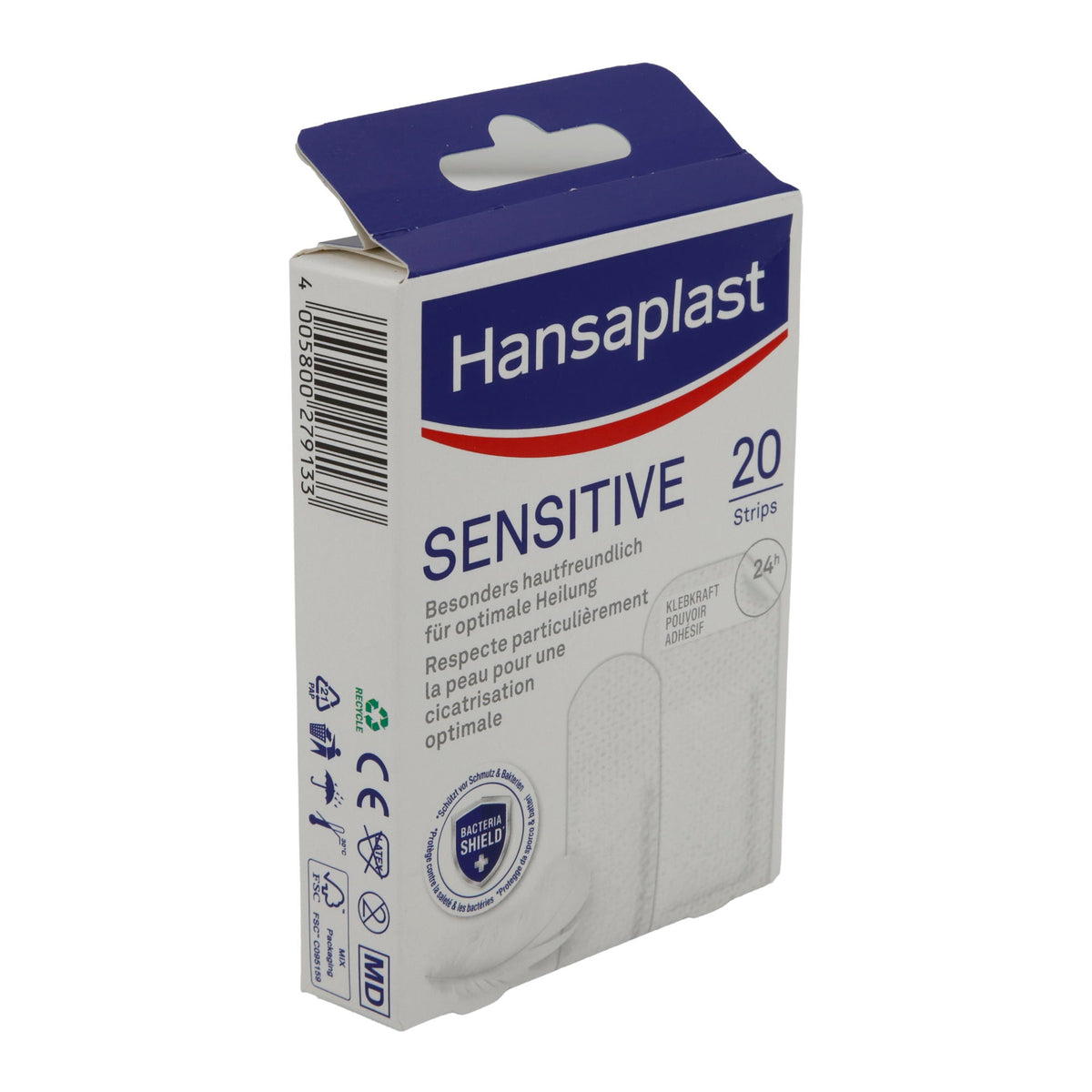 Pflaster Hansaplast Sensitive Pflaster | Pflaster | 20 Strips HANSAPLAST