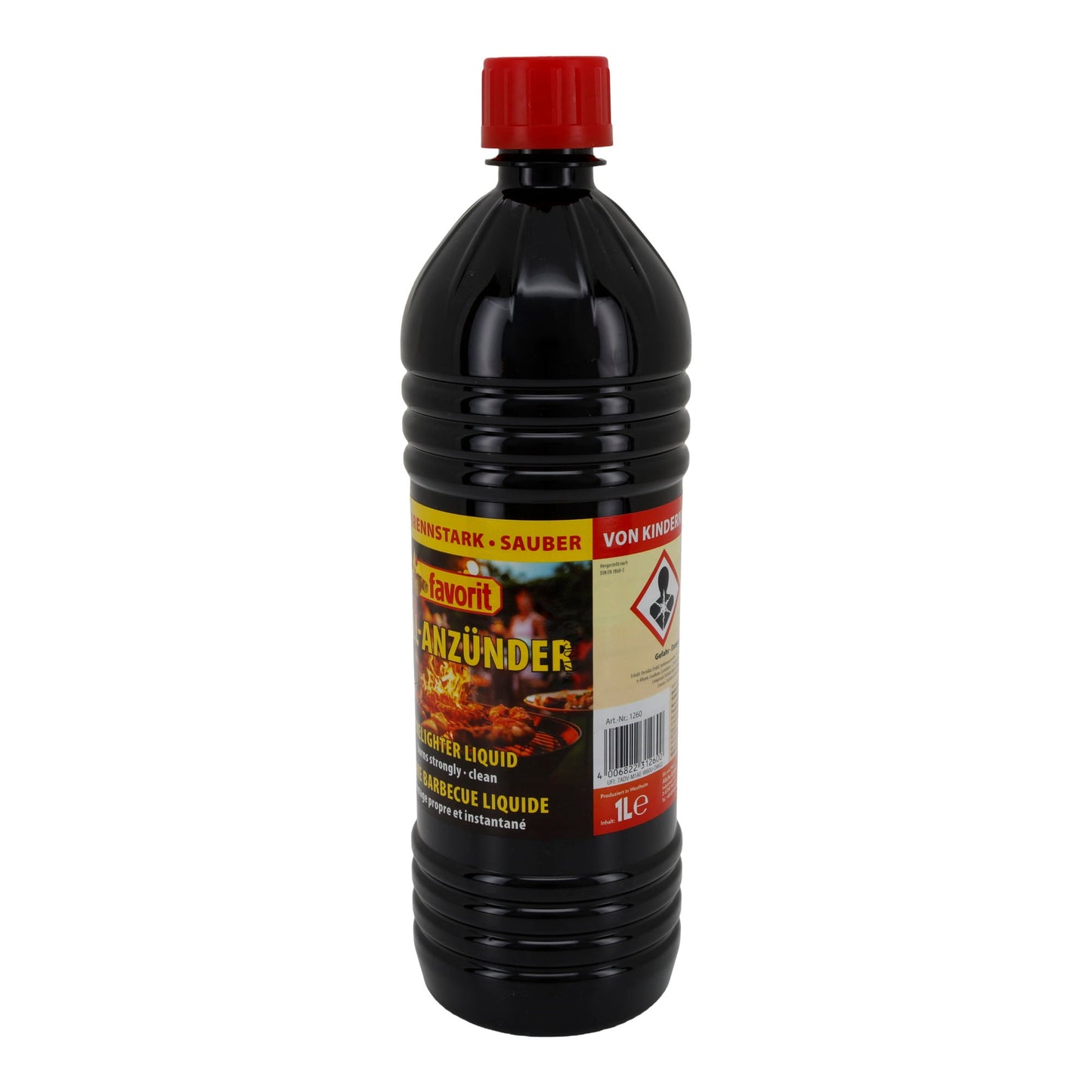 Grill-Anzünder favorit | Flüssig | 1 l FAVORIT