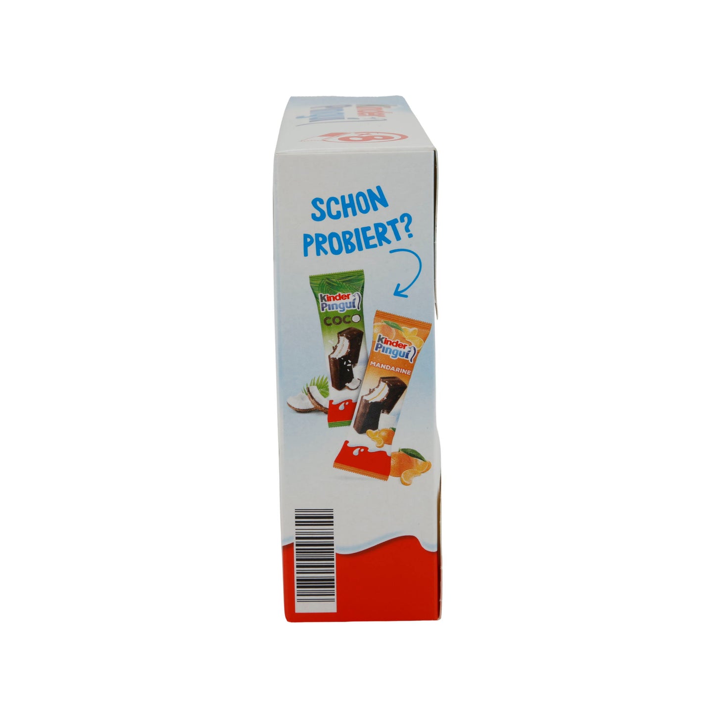 Milchcreme Kinder Pingui | Süt Atıştırmalığı | Kakao tabakası ve çikolata ile | 8×30 g