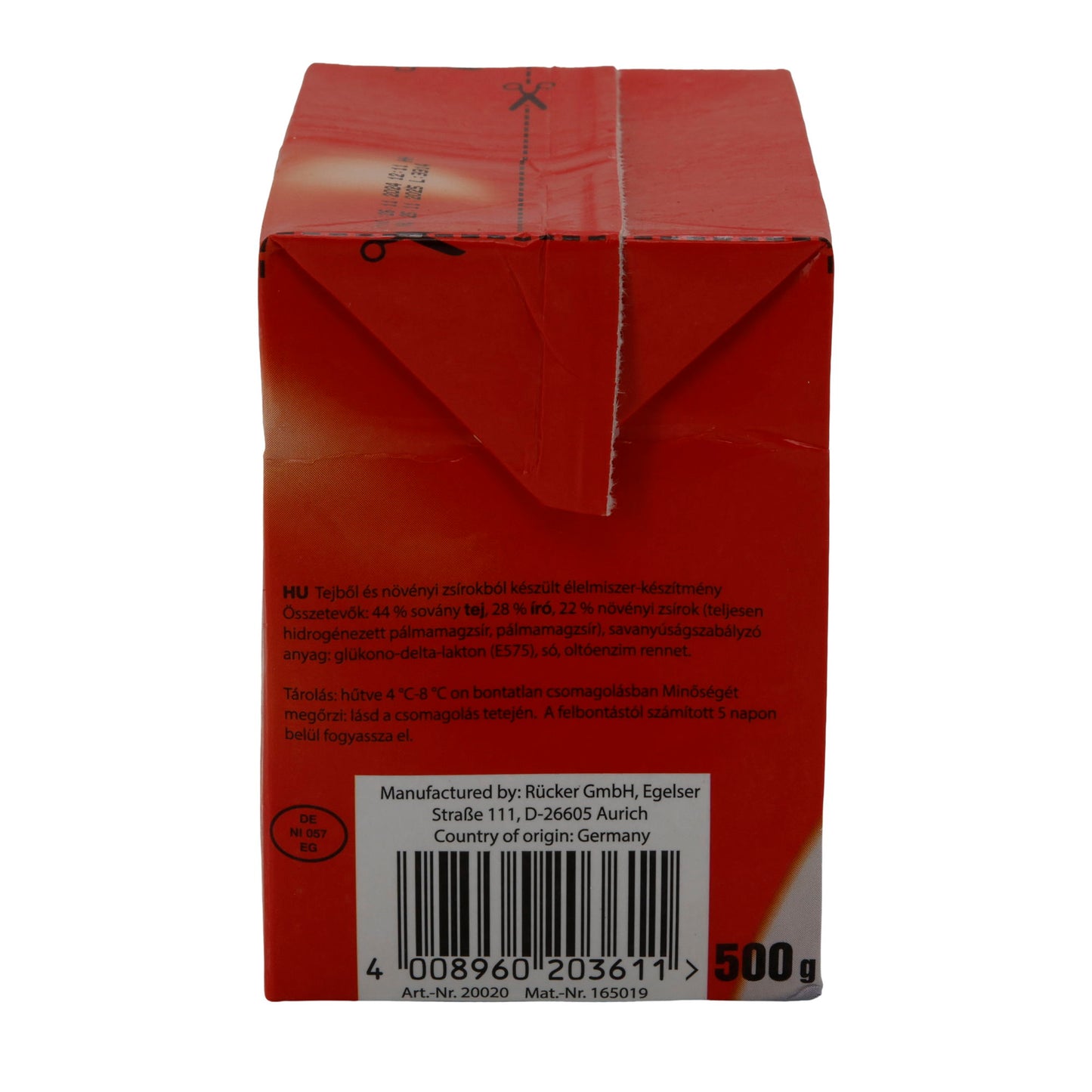 Prodotto lattiero-caseario German White Combi | Con grassi vegetali | Gusto versatile | 500 g