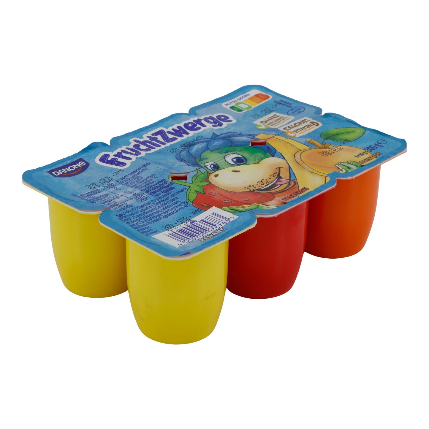 Fruchtquark Danone FruchtZwerge | Cremig | Mit Calcium und Vitamin D | 300 g