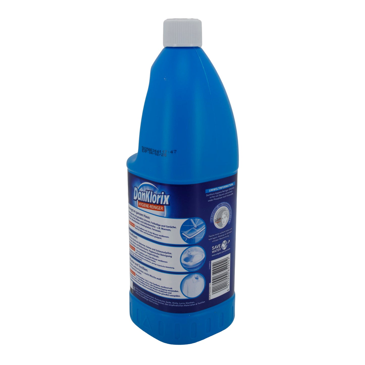 Reiniger Danklorix Hygiene-Reiniger | Reiniger | Mit Aktiv-Chlor | 5 L