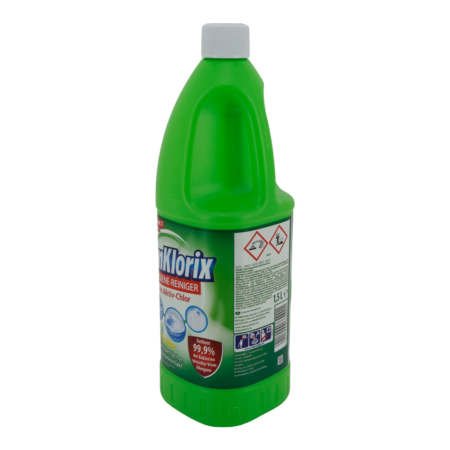 Reiniger Danklorix Hygiene-Reiniger Grüne Frische | Reiniger | 1,5 L DAN KLORIX
