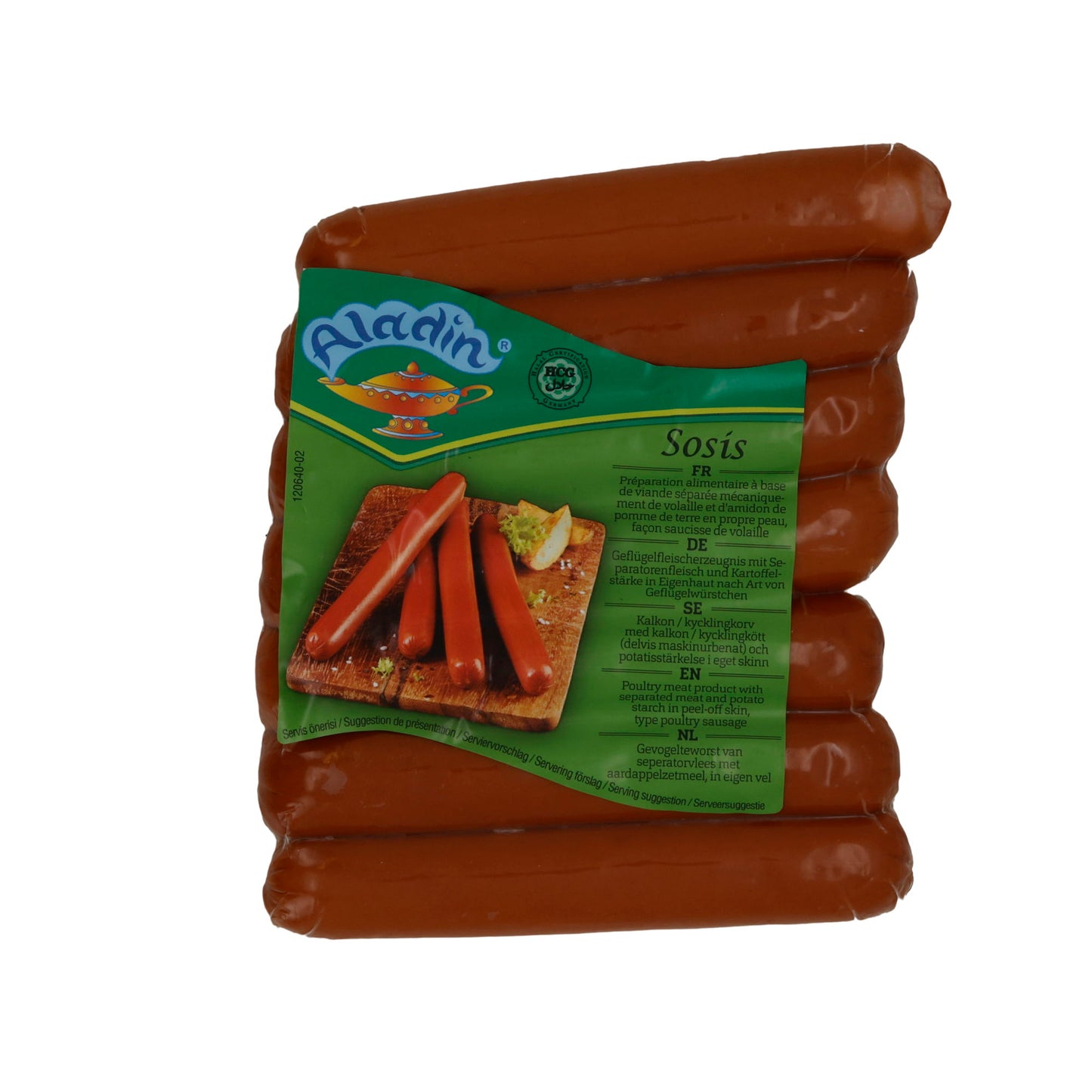Würstchen Aladin | Sosis | Feine Geflügelwürstchen | 300g