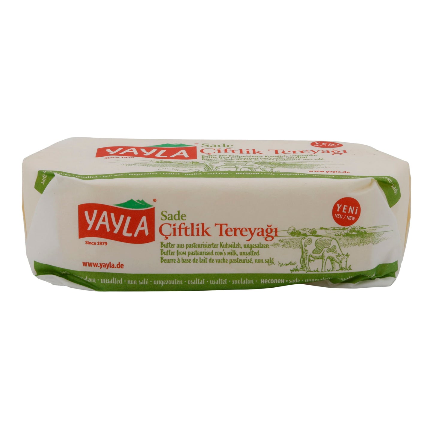 Butter Yayla | Ciftlik Tereyagi | Non salato, tradizionale | 250 g