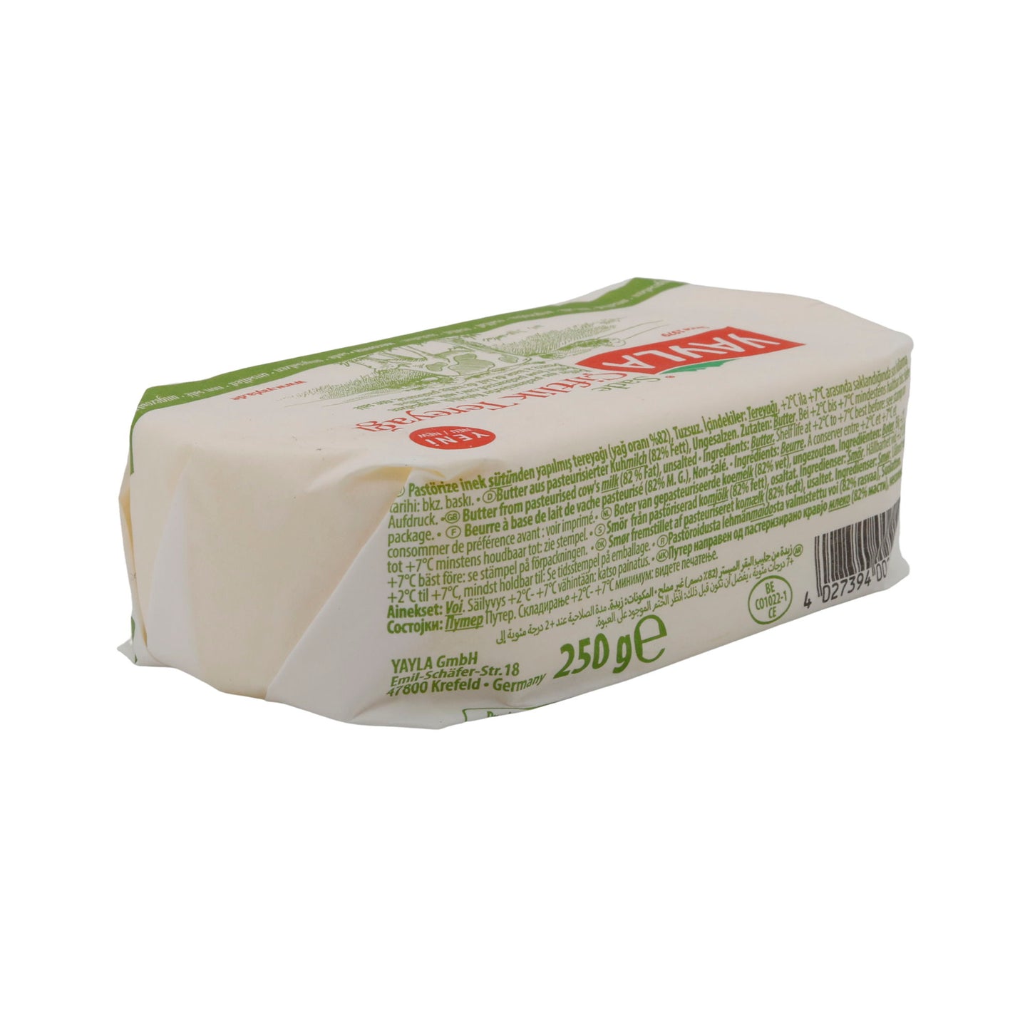 Butter Yayla | Ciftlik Tereyagi | Non salato, tradizionale | 250 g