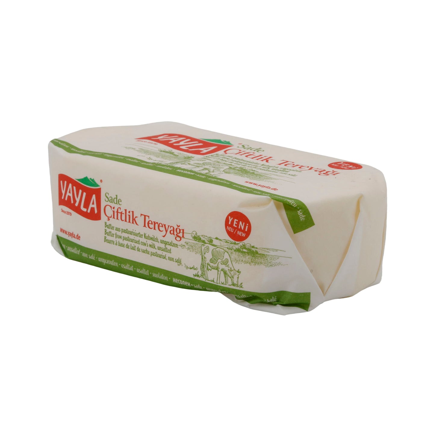 Butter Yayla | Ciftlik Tereyagi | Non salato, tradizionale | 250 g