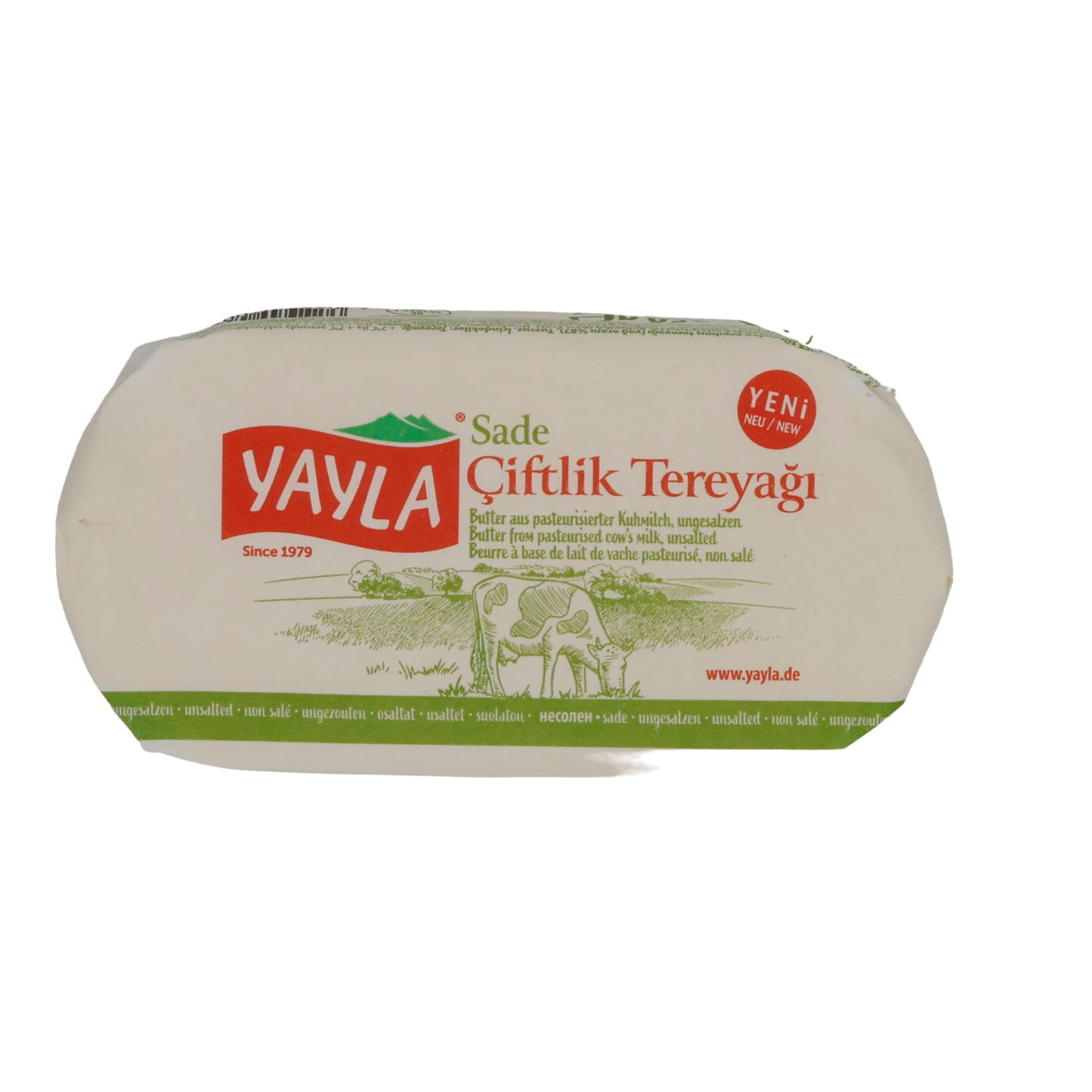 Butter Yayla | Ciftlik Tereyagi | Non salato, tradizionale | 250 g