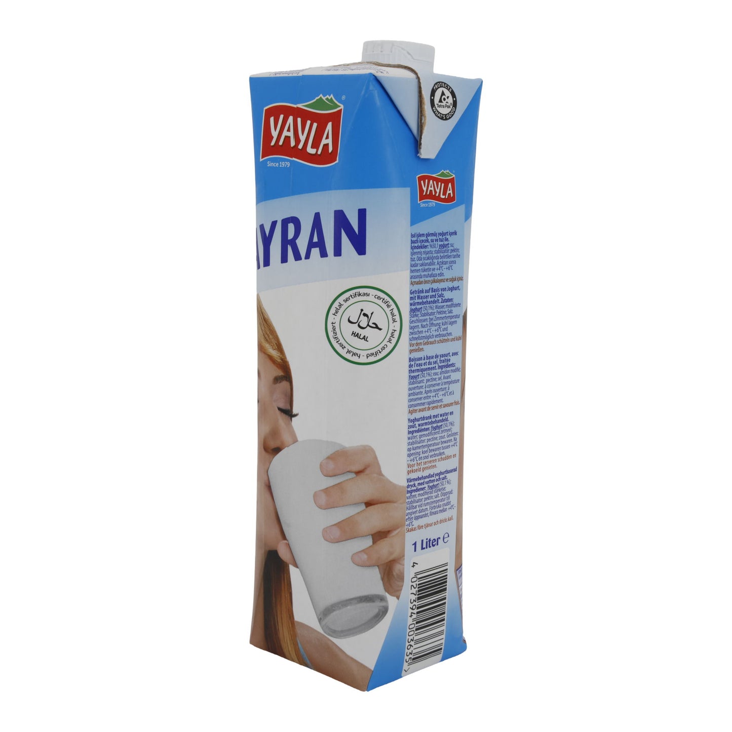 Joghurt Yayla Ayran | Rafraîchissant | Boisson au yaourt | 1 l