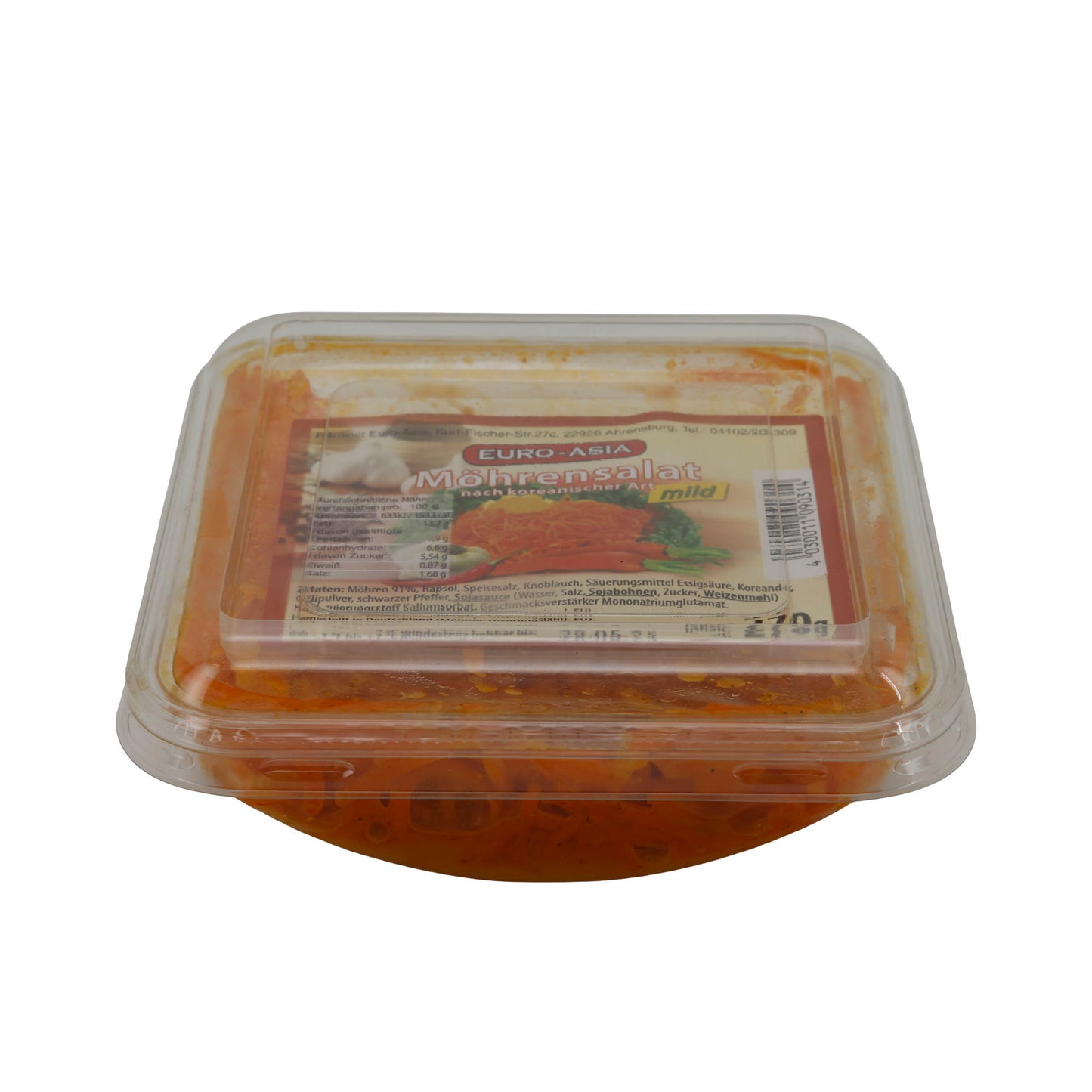 Salade Euro-Asia Salade de carottes | À la coréenne | Doux | 270 g
