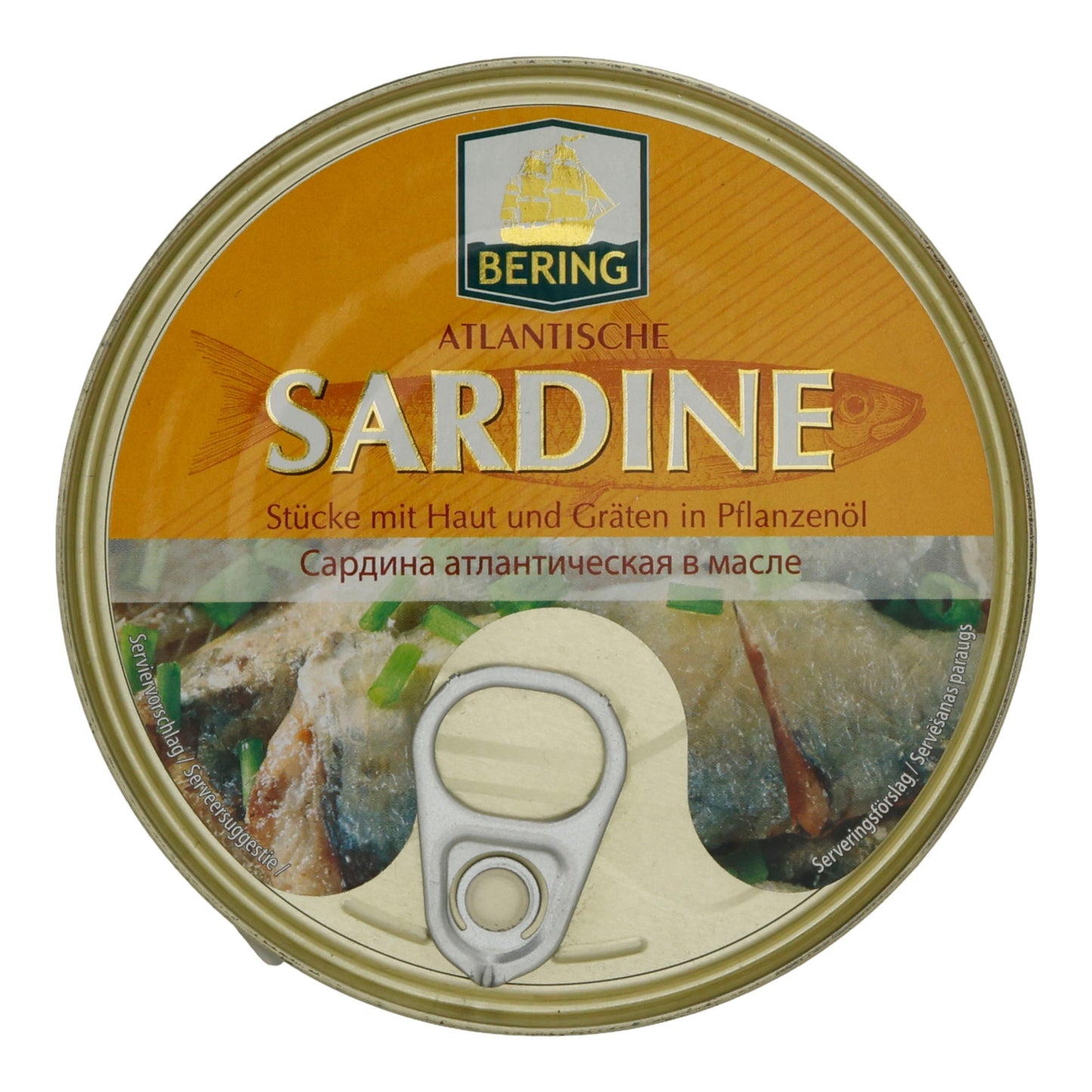 Sardinen Bering | Atlantisch | In Pflanzenöl, zart & aromatisch | 240 g BERING