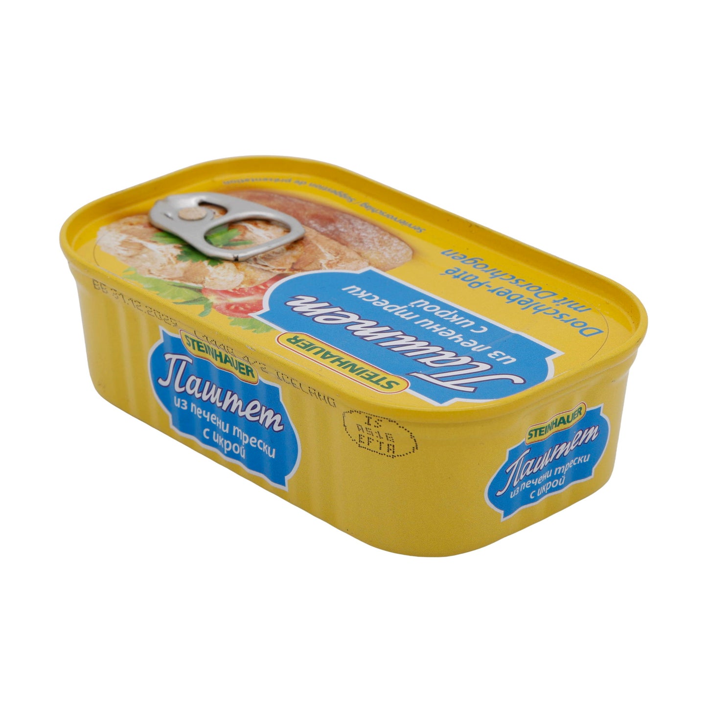 Dorschleber-Paté Steinhauer | Paté | Mit Dorschrogen | 125g