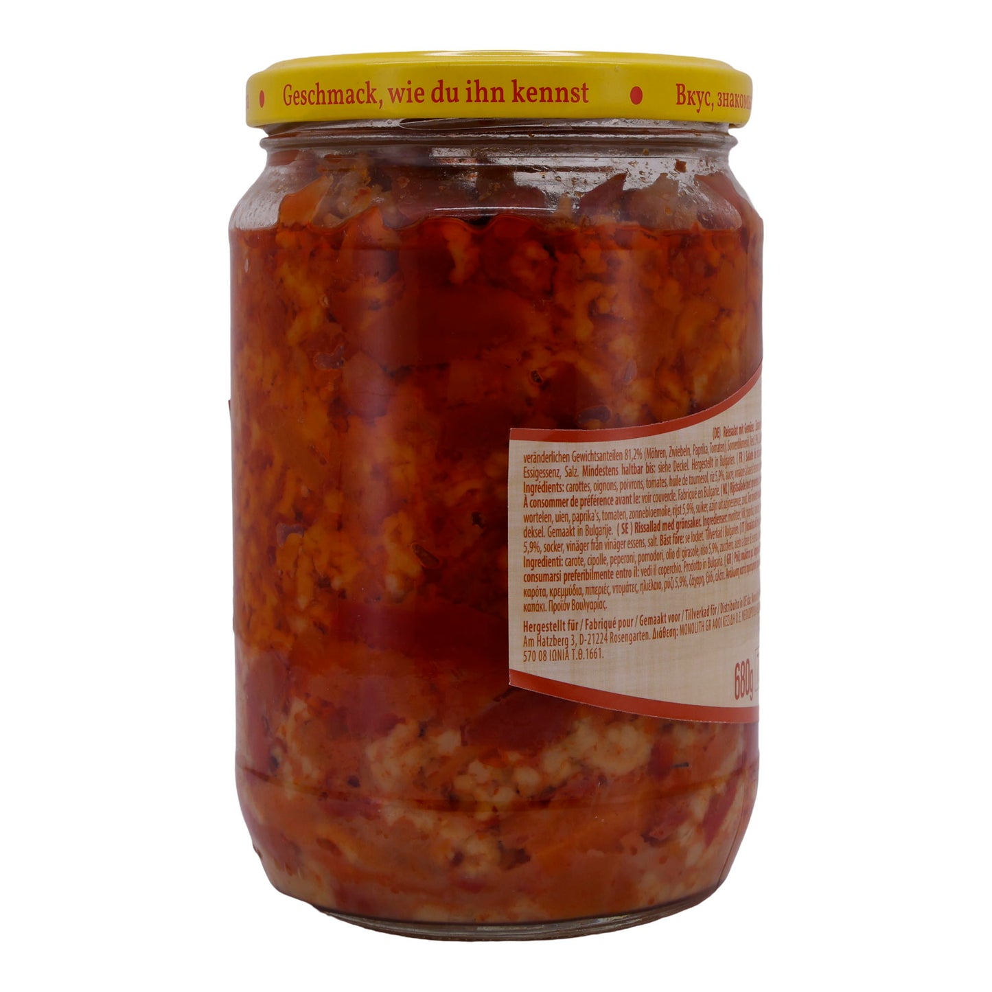 WITH VEGETABLES
