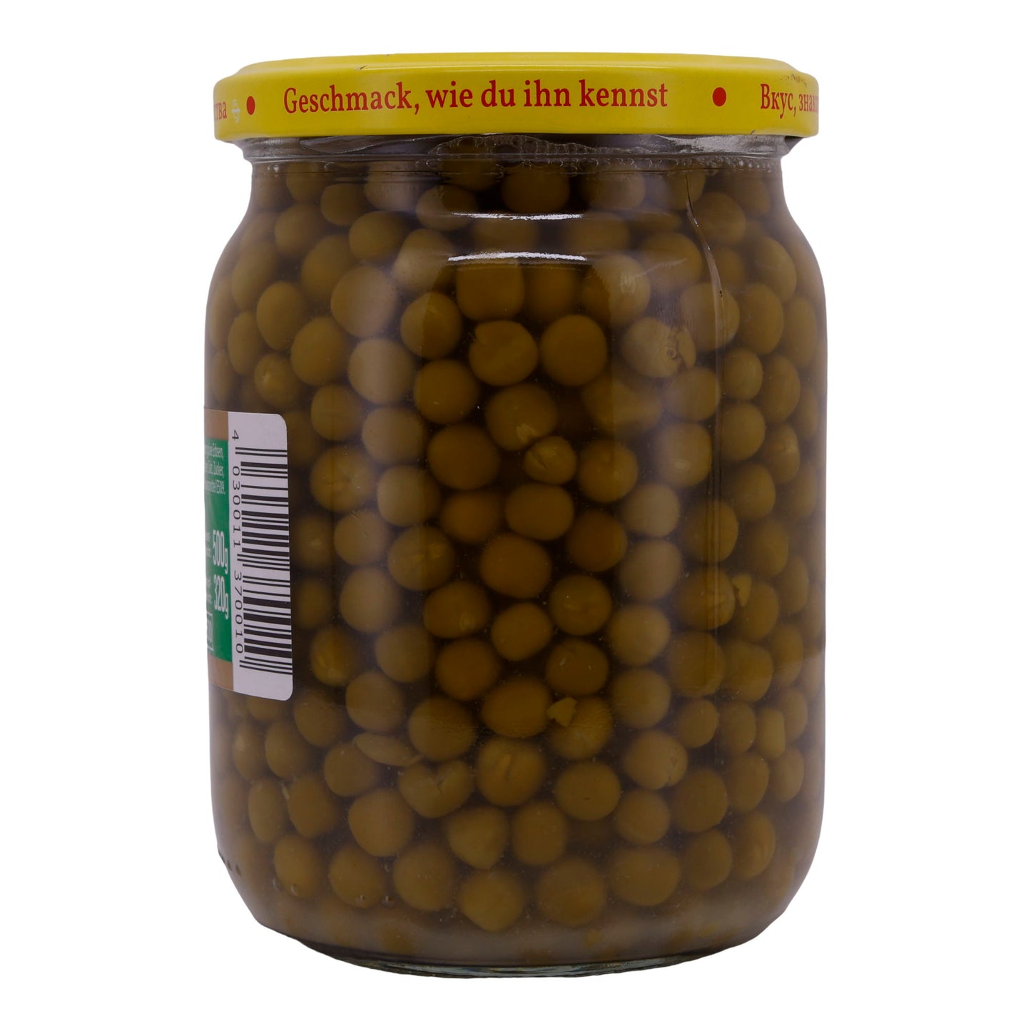 Groene Erwten Steinhauer | Fijn | Natuurlijke Smaak, hoogwaardige glazen verpakking | 500 g